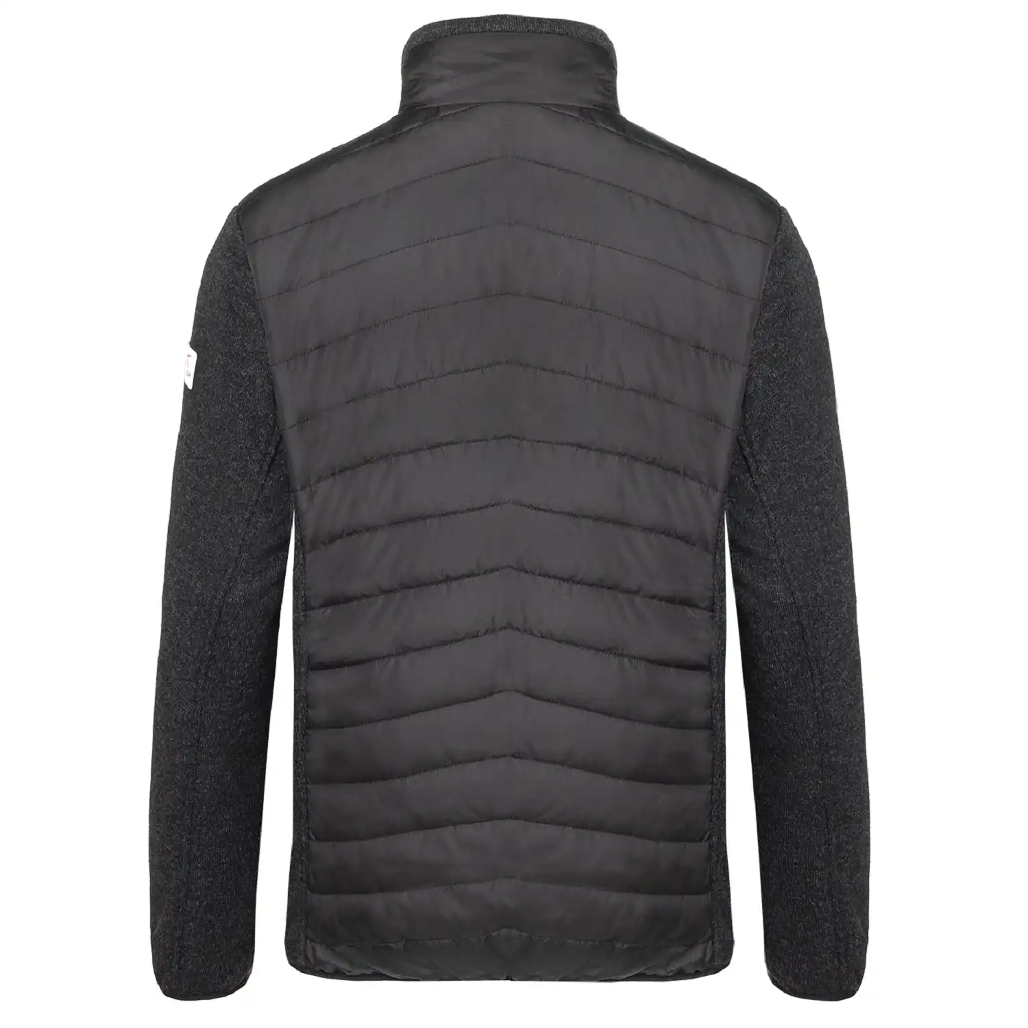 Hybrid-Steppjacke "1342" WEATHER in schwarz/dunkelgrau, XS - Thumbnail 2