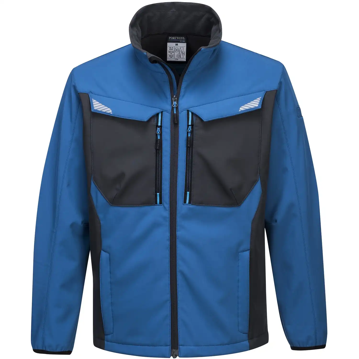 Softshelljacke "T750" WX3 in persian blue, S - Thumbnail 1