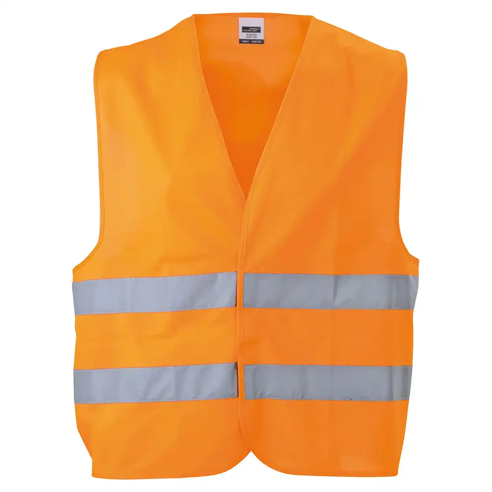 Warnweste Kl. 2 "JN815" in fluorescent-orange - Bild 1