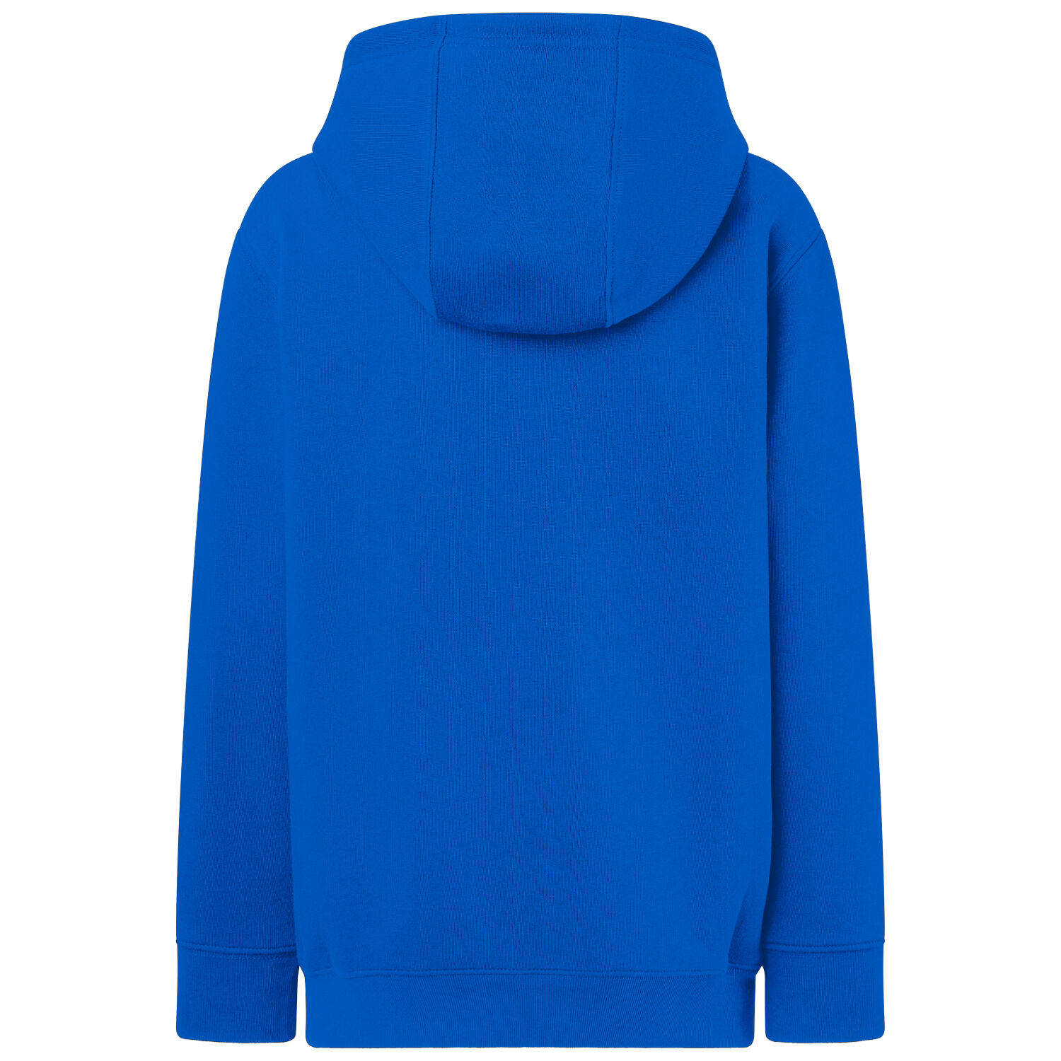 Kinder Hoodie Bio-Baumwolle "562" in royal, 110/116 - Thumbnail 2