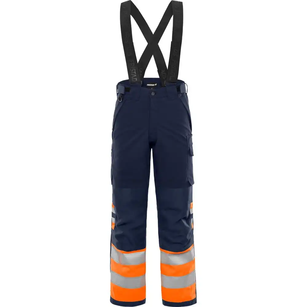 Warnschutz Winterhose Kl.1 "2681 GLPS" in orange/marine, L - Thumbnail 1