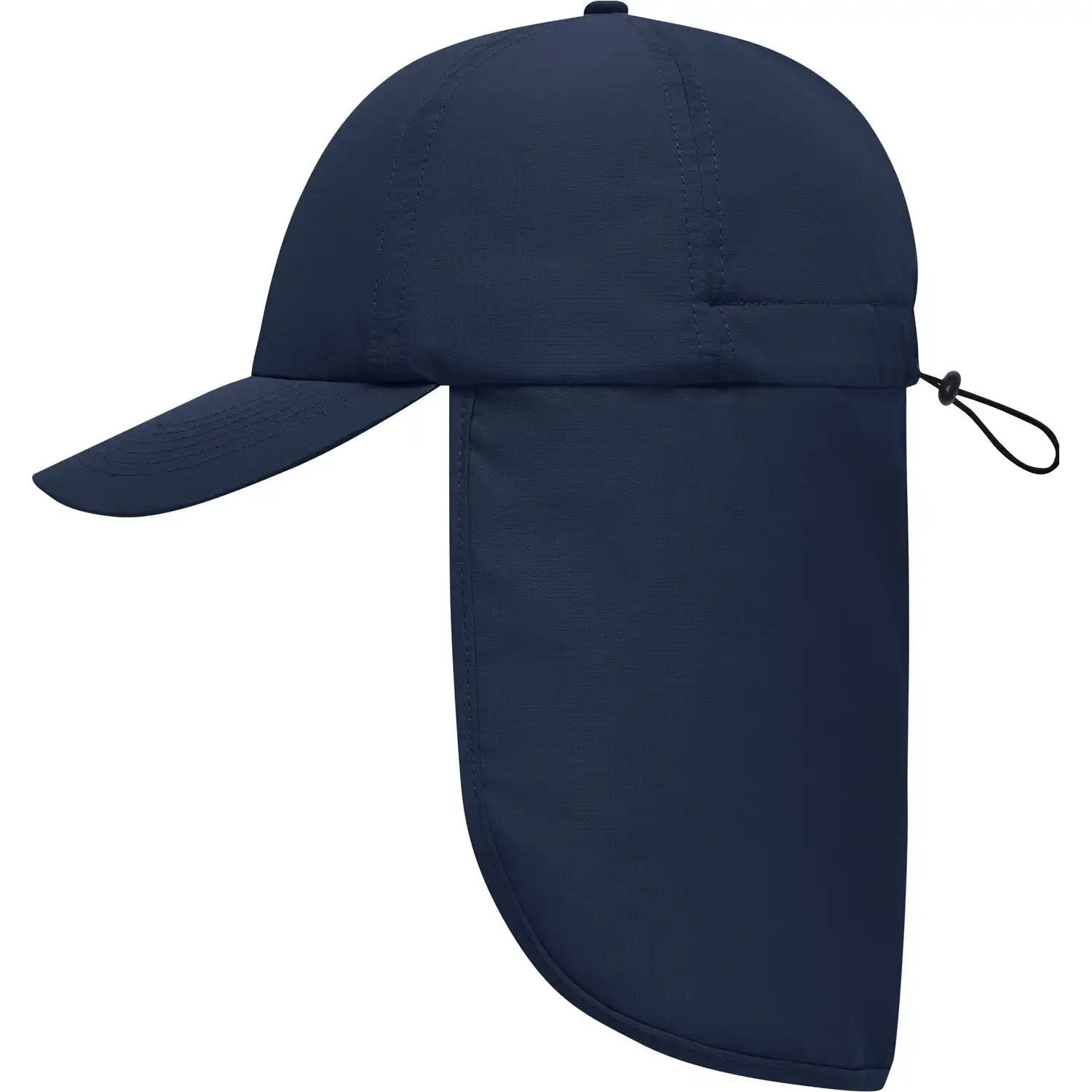 Basecap UV-Schutz "MB6243" mit Nackenschutz in navy - Thumbnail 1