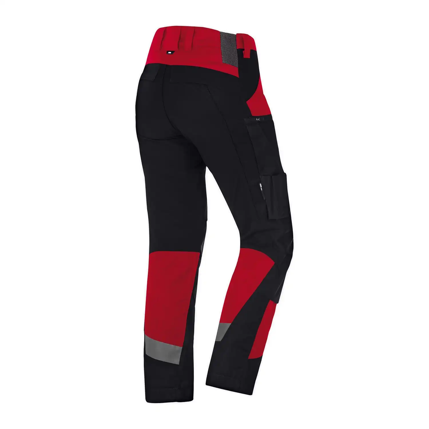Stretch Bundhose Canvas "LEO" in rot/schwarz, 52 - Thumbnail 2