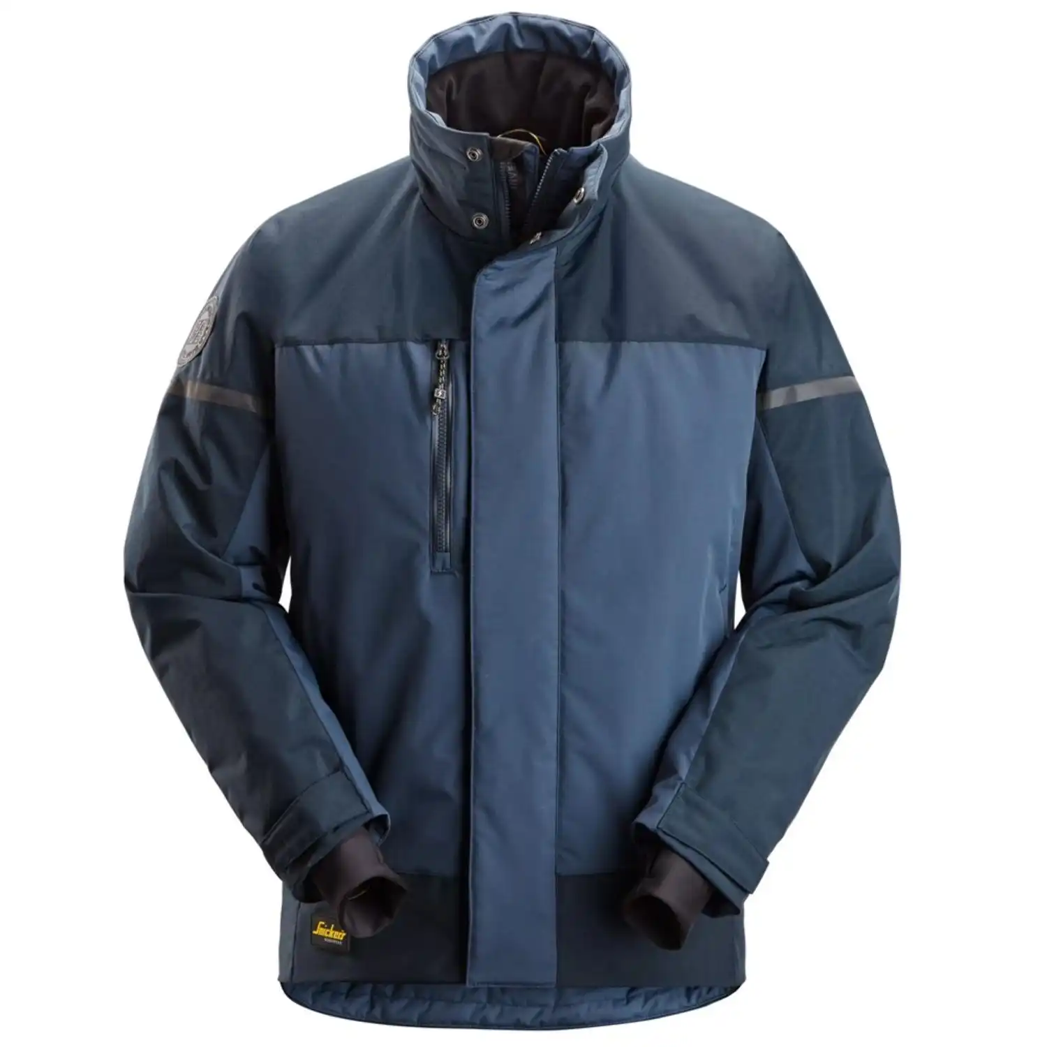 Arbeitsjacke "1106" AllroundWork in marine, L - Thumbnail 1