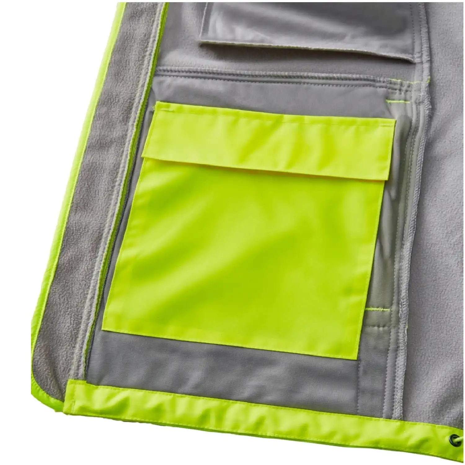 Warnschutz Softshelljacke "TYLER" in gelb, M - Thumbnail 3
