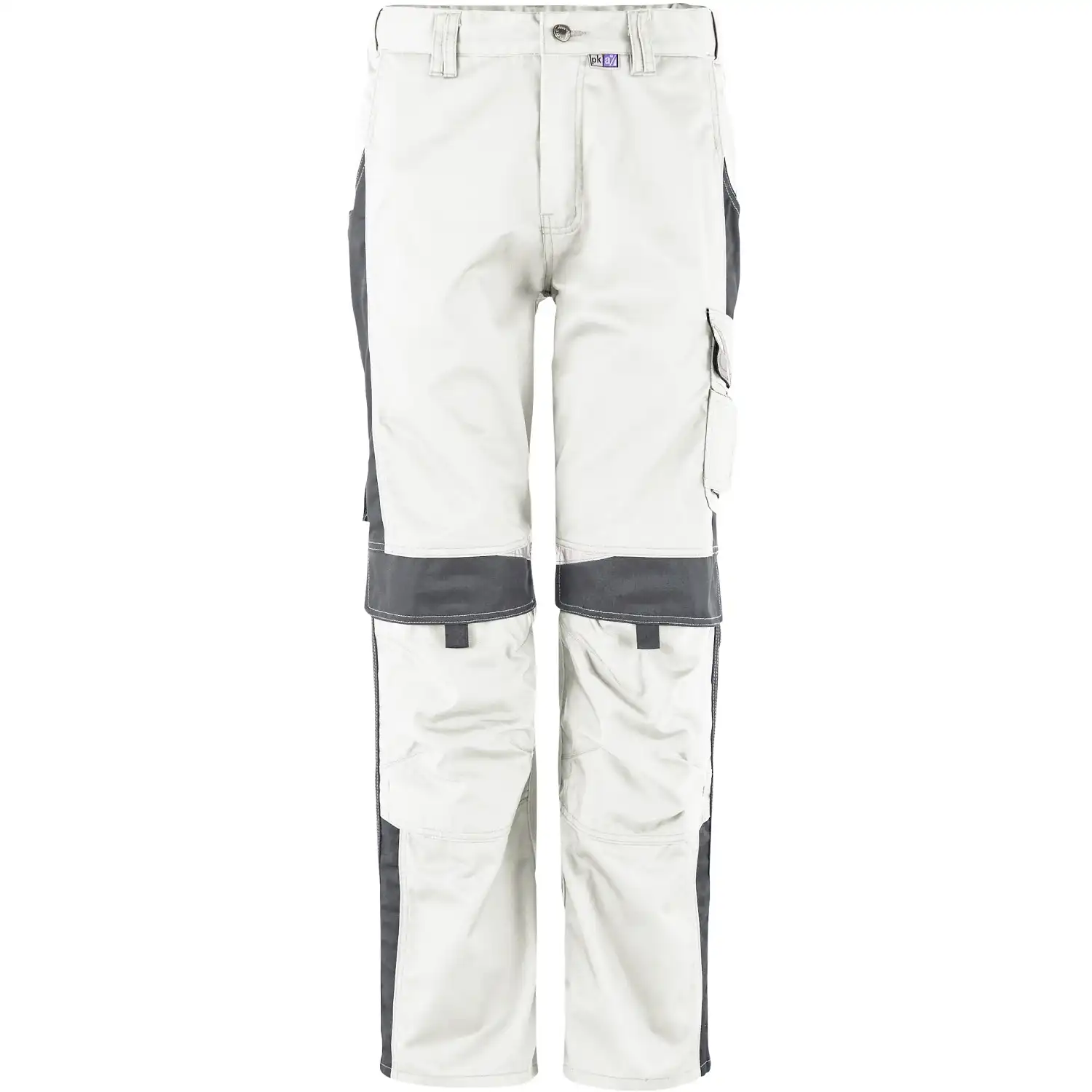 Bundhose "BESTWORK NEW" in weiß/grau, 48 - Thumbnail 1
