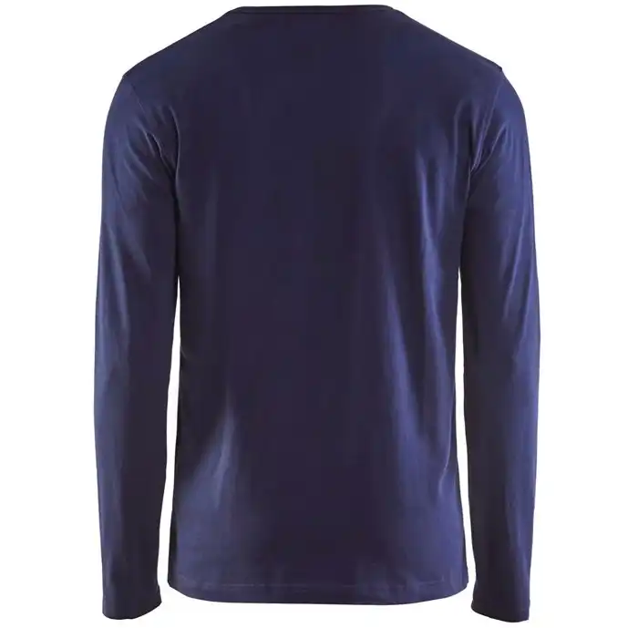 Langarmshirt "3500" in marine, 3XL - Thumbnail 2