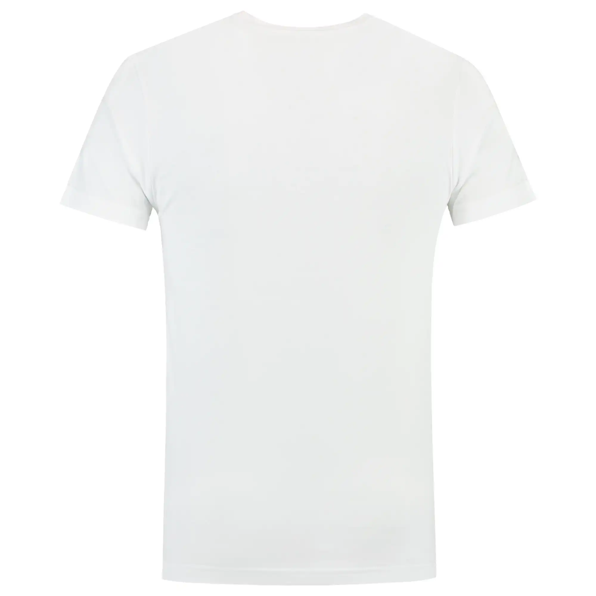 T-Shirt Fittet "101004" Casual in white, XL - Thumbnail 2