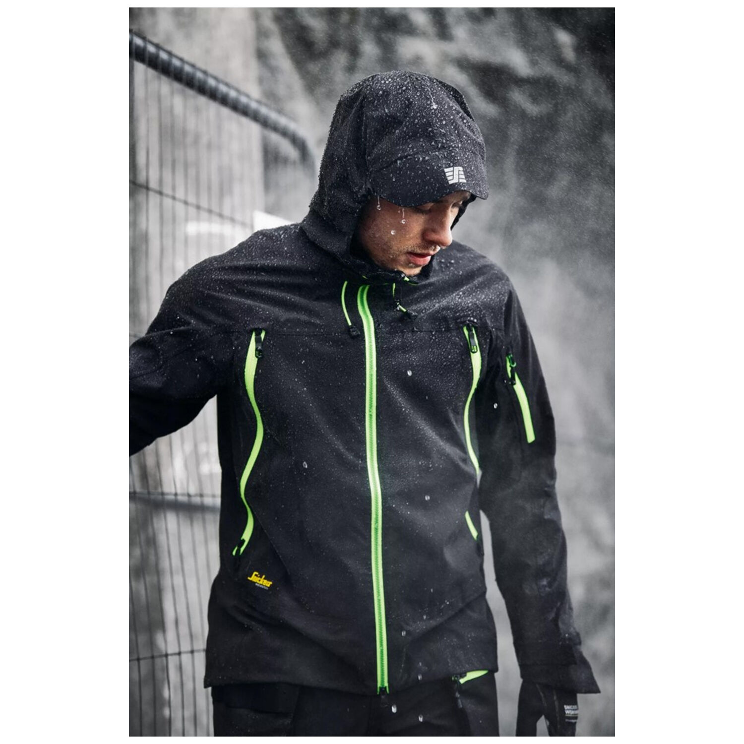 Softshelljacke "FlexiWork" in stahlgrau/schwarz, XS - Thumbnail 5