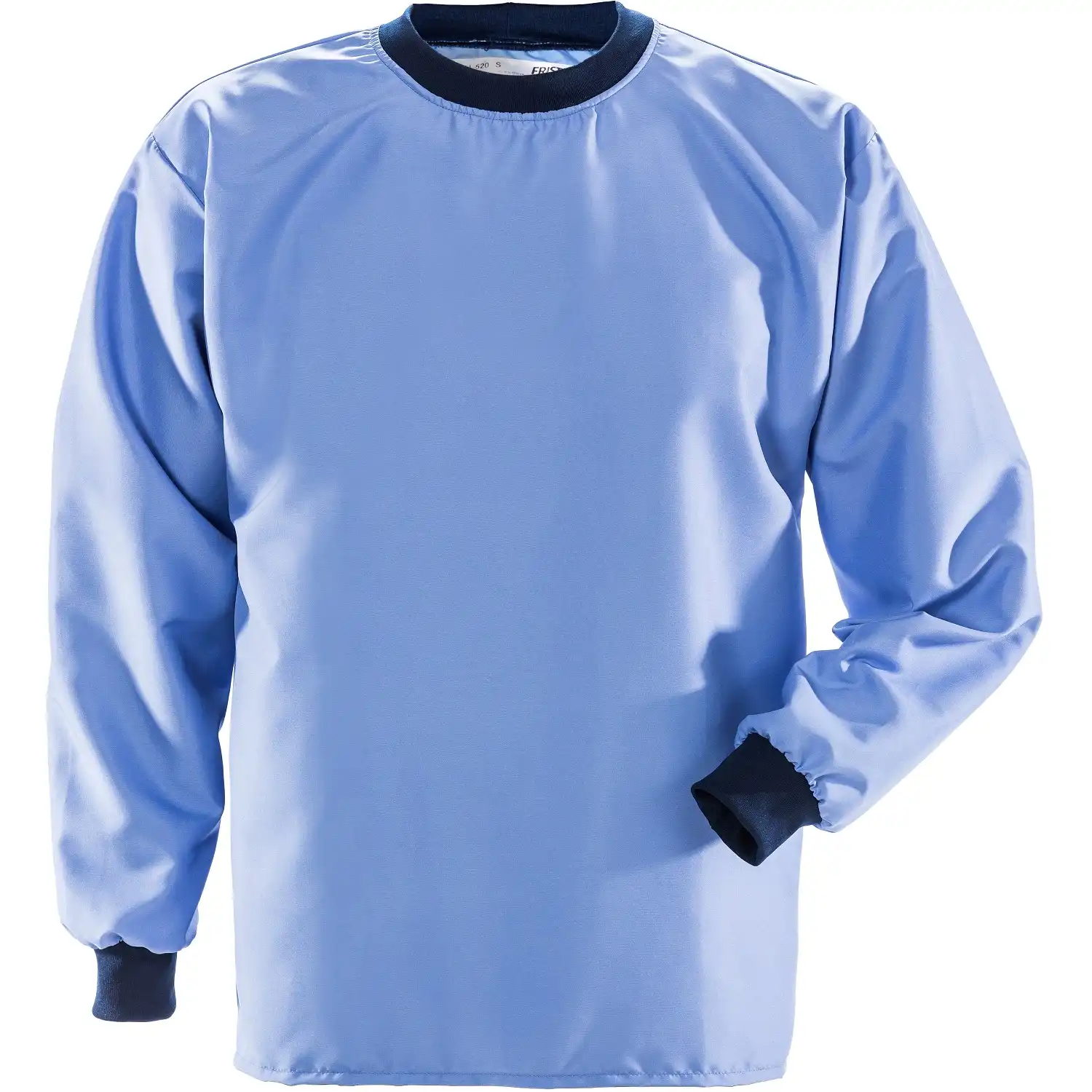 Reinraum T-Shirt Langarm "7R014 XA80" mittelblau in M - Thumbnail 1