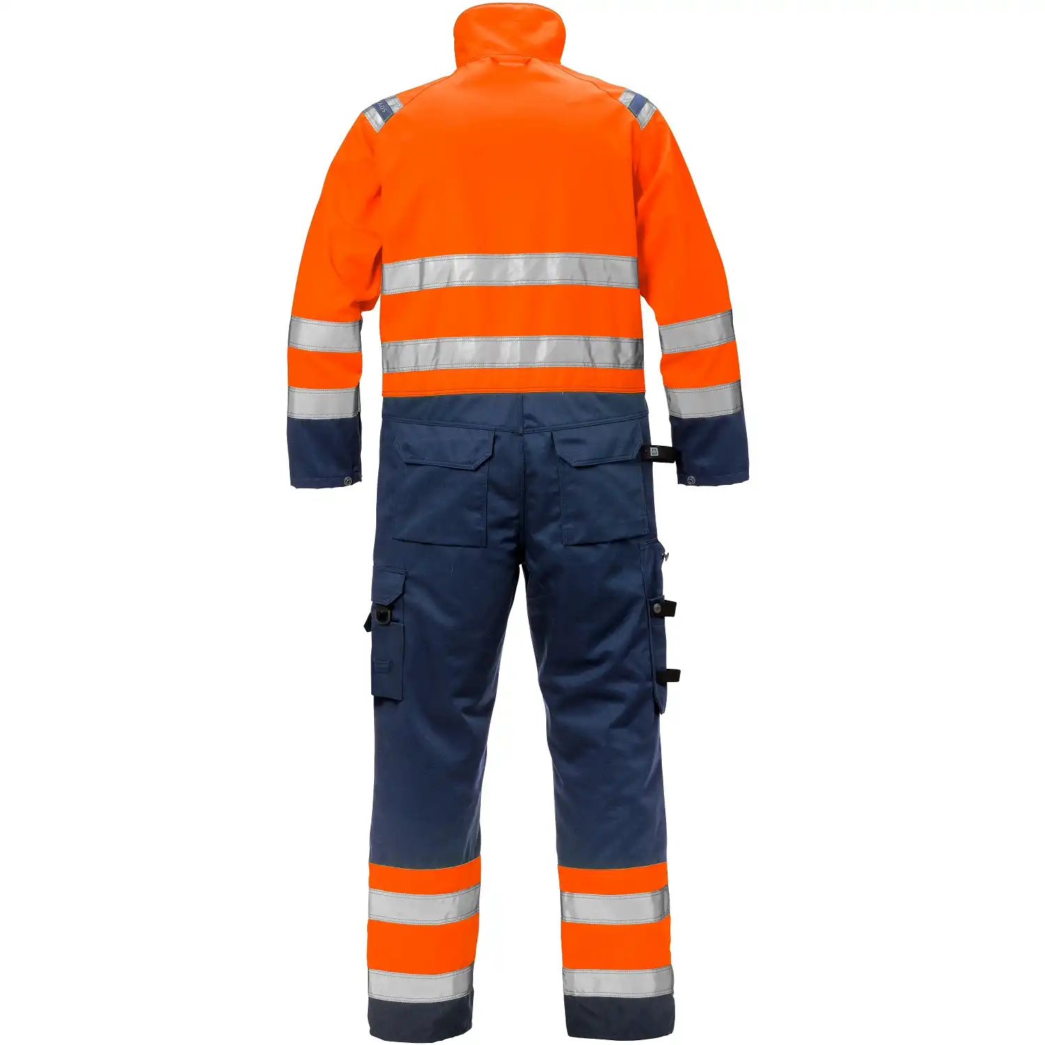 Warnschutz Overall "8026 PLU" in orange/marine, S - Thumbnail 2
