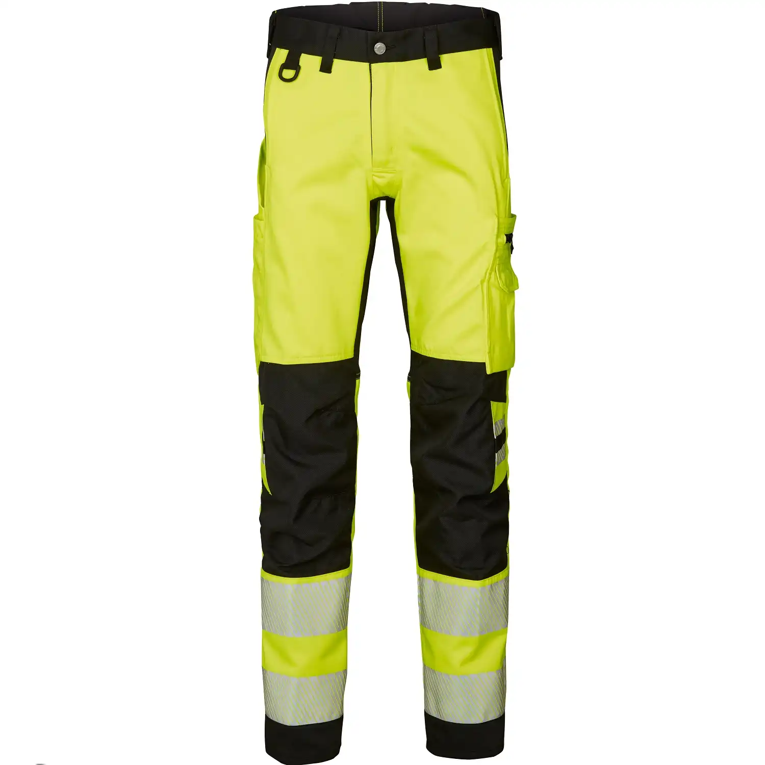 Warnschutz Bundhose "130164" Stiby in gelb/schwarz, C44 - Thumbnail 1