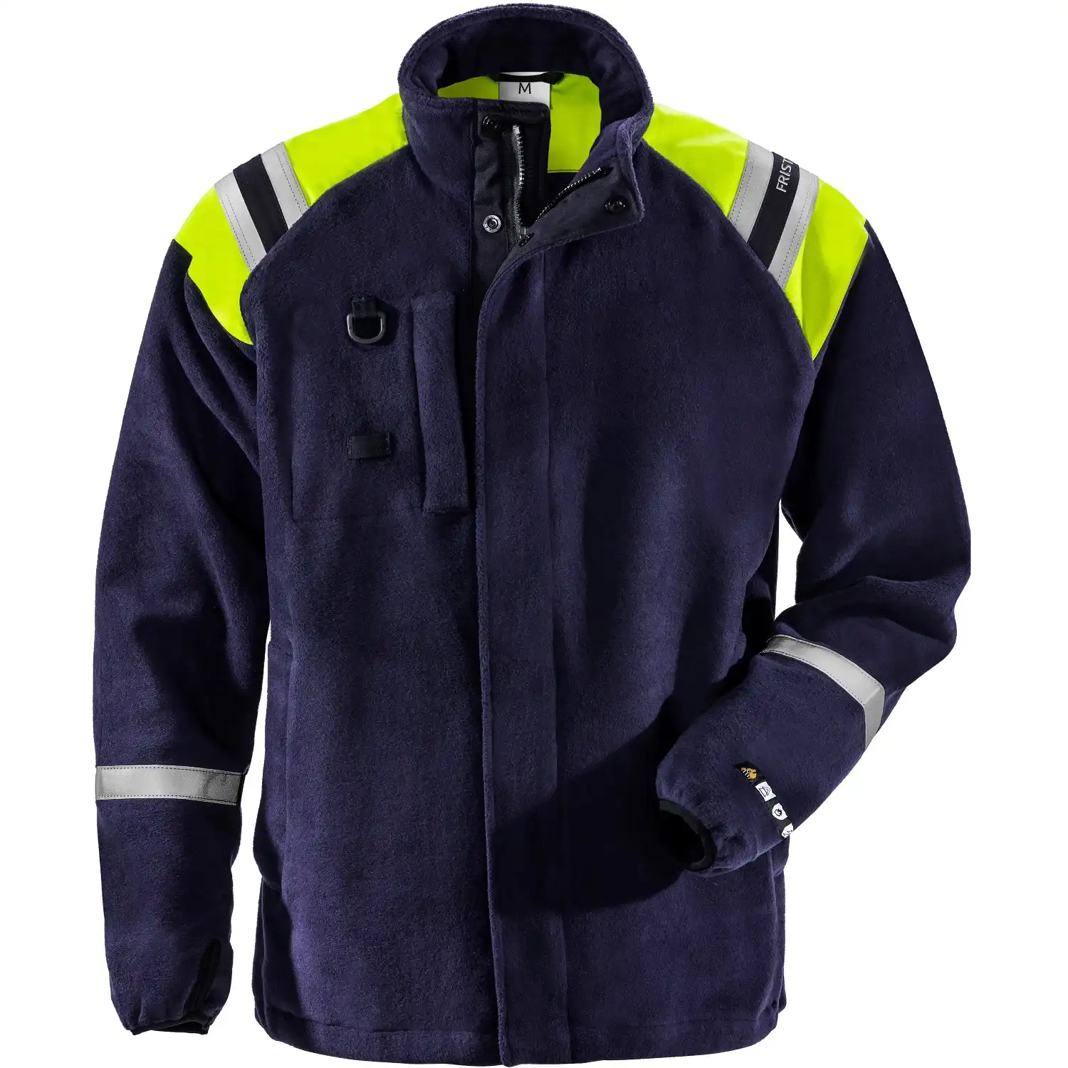 Flamschutz Fleecejacke "4073 ATF" Flamestat marine/gelb in M - Thumbnail 1