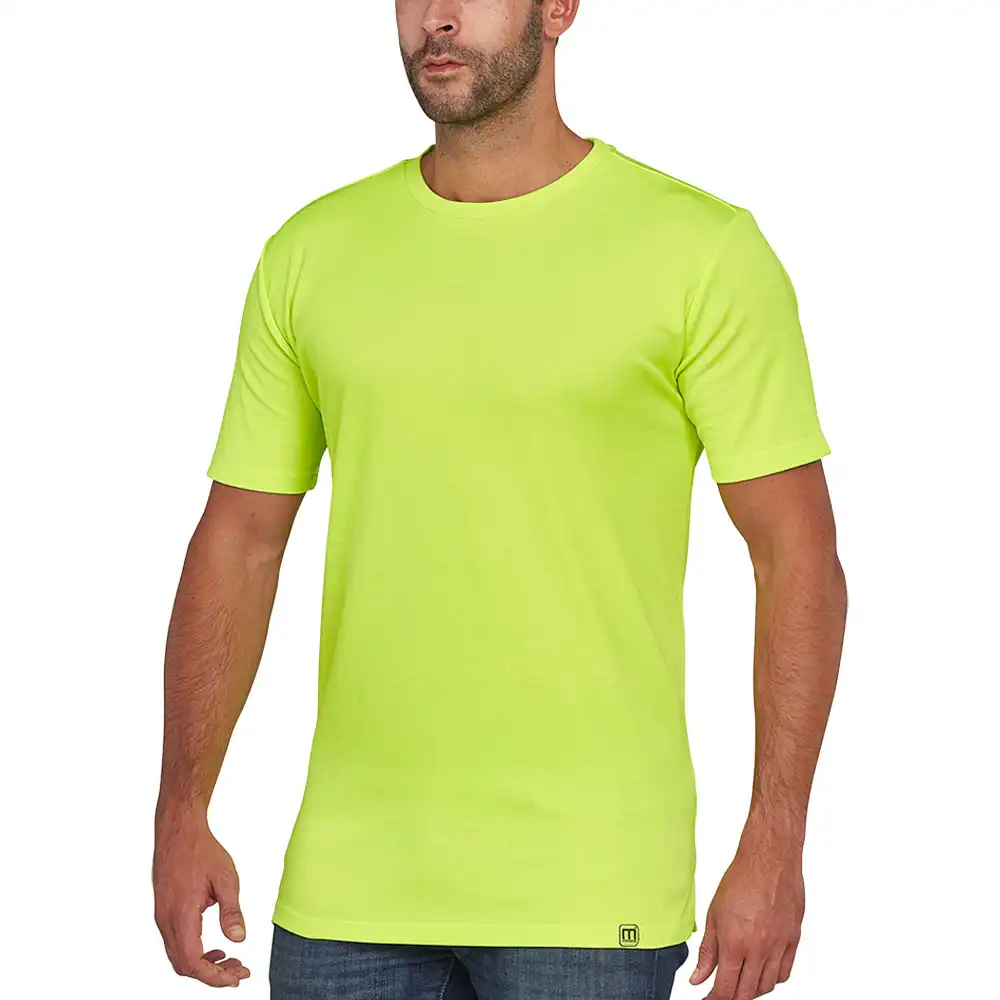 T-Shirt "SLASH" Powerdry in grün, L - Thumbnail 1