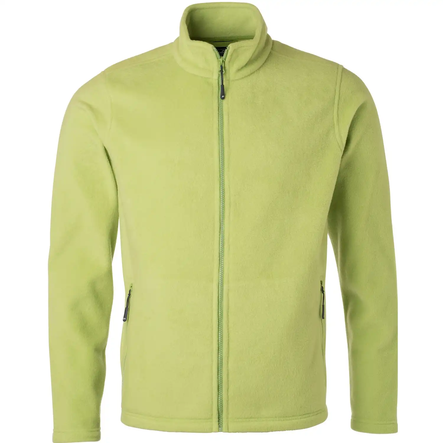 Fleecejacke "JN782" in lime-green, L - Thumbnail 1