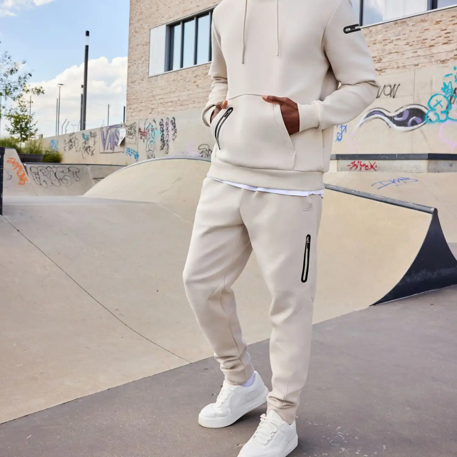 Herren Hose "INTERLOCK" in blue, M - Thumbnail 5