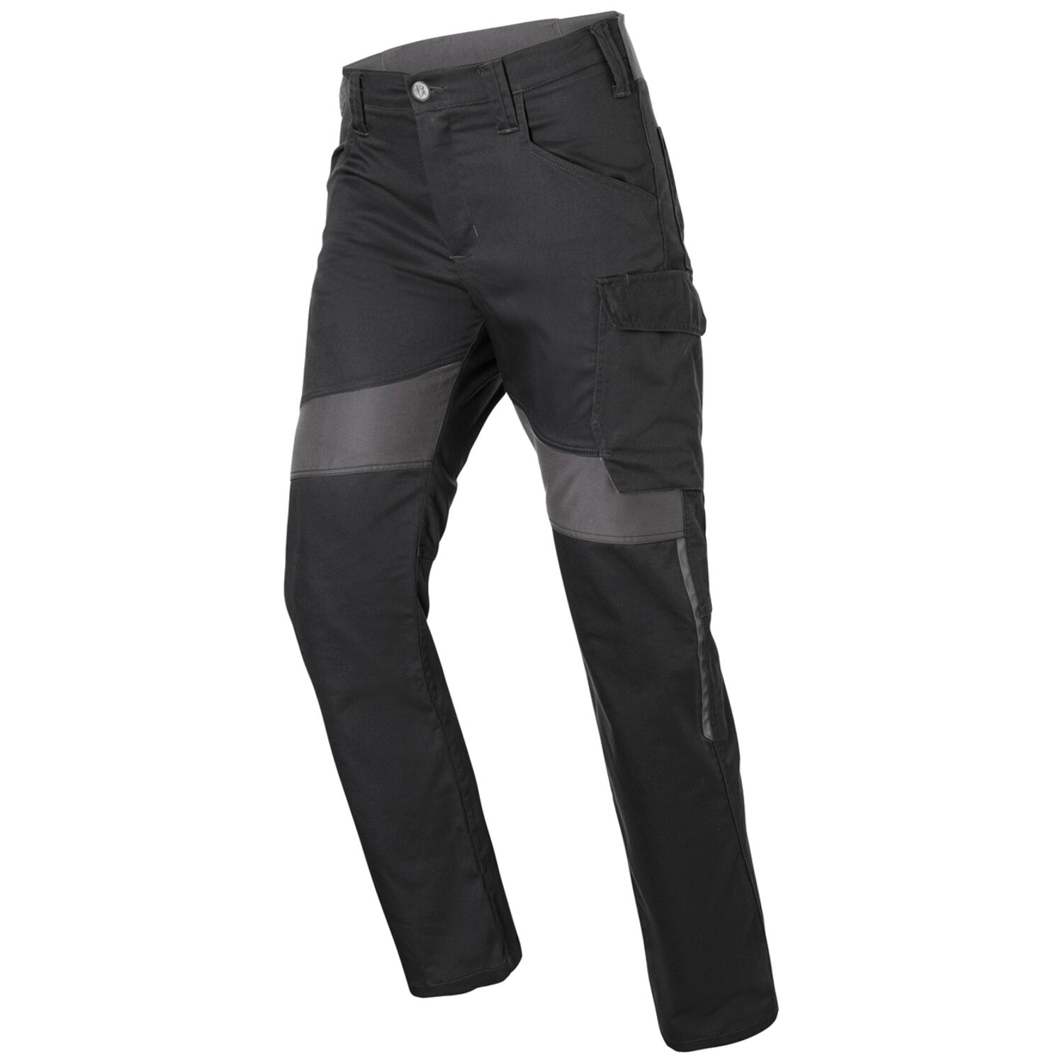 Stretch-Bundhose "REFORCE" in schwarz/dunkelgrau, 44 - Bild 1