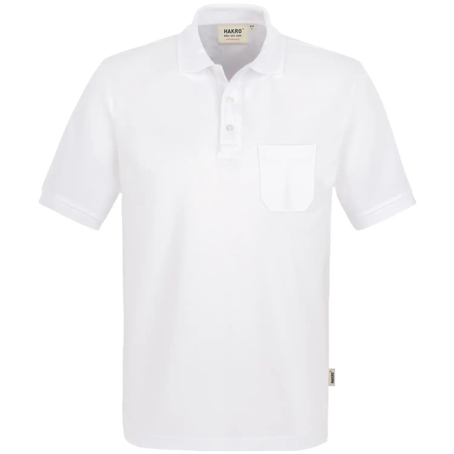 Pocket-Polo-Shirt "PERFORMANCE" 812 in 4XL, Weiß - Thumbnail 1