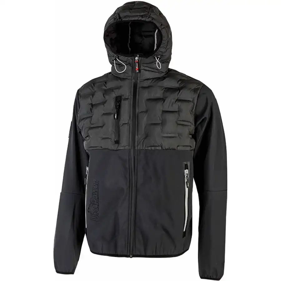 Hybridjacke "SPOCK" Future in grey meteorite, S (DE size: XS) - Bild 1