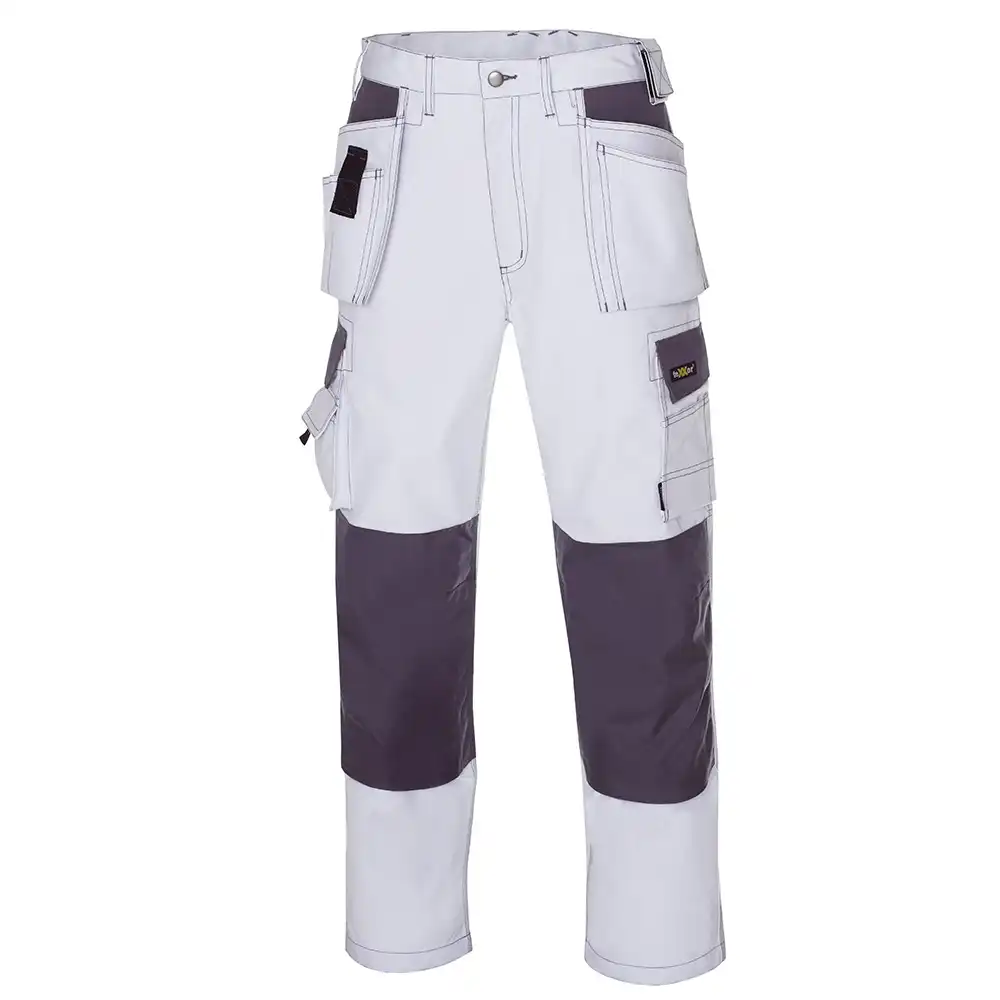 Handwerker Bundhose "PANAMA" Canvas in weiß/grau, 24 - Bild 1
