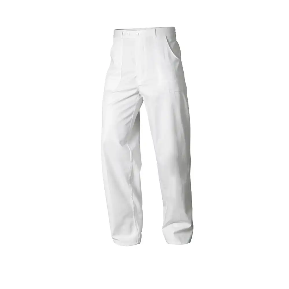 Bundhose 100% Baumwolle in 56, Weiß - Thumbnail 1