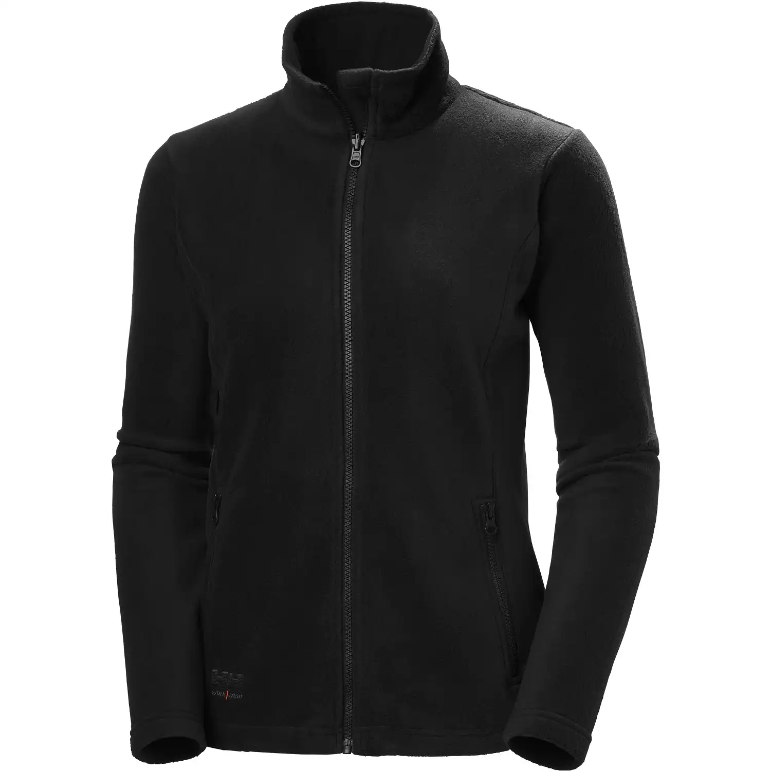 Damen Fleecejacke "MANCHESTER 2.0" in schwarz, XXL - Thumbnail 1