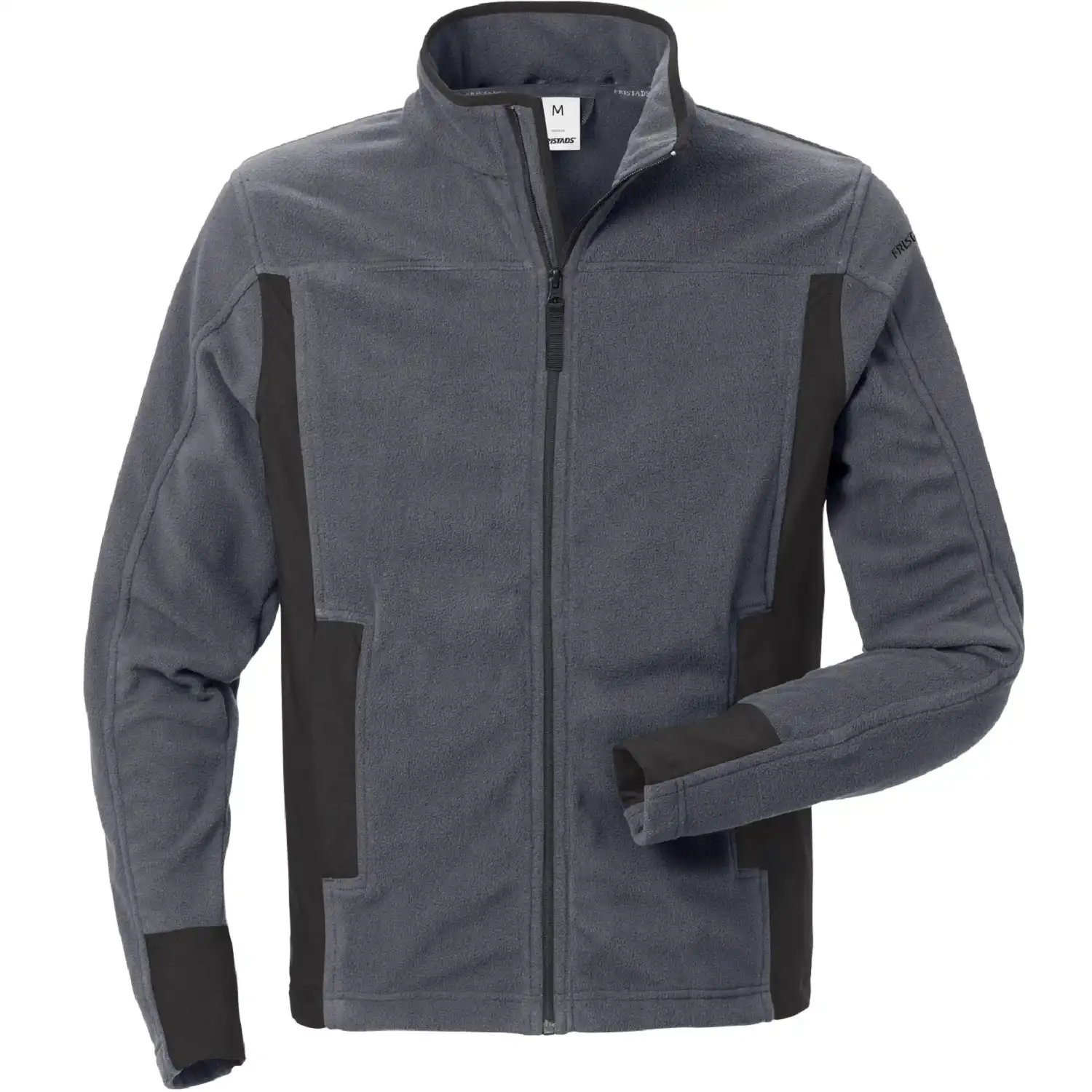 Fleecejacke "4003 MFL" Fusion Skarup in grau/schwarz, L - Thumbnail 1