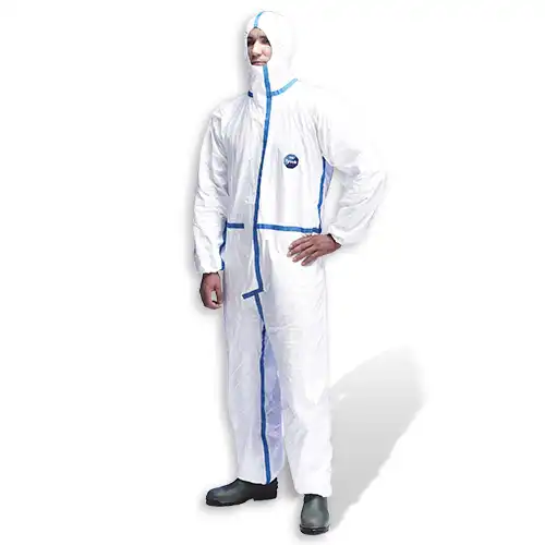 Chemie-Schutzoverall Typ 4/5/6 „Tyvek® 600 Plus mit Socken" in L - Bild 1
