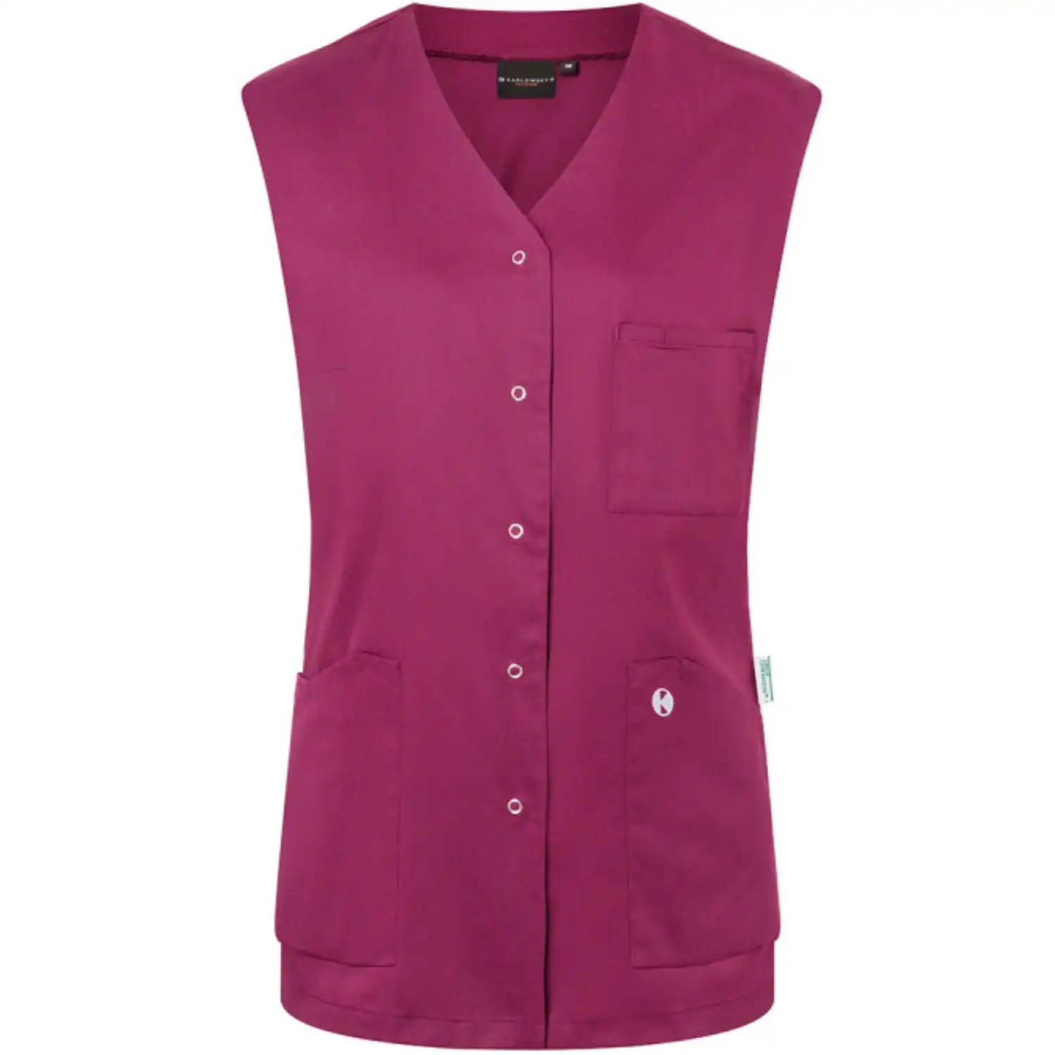 Ärmelloser Damen Kasack "KS 67" in fuchsia, 44 - Thumbnail 1