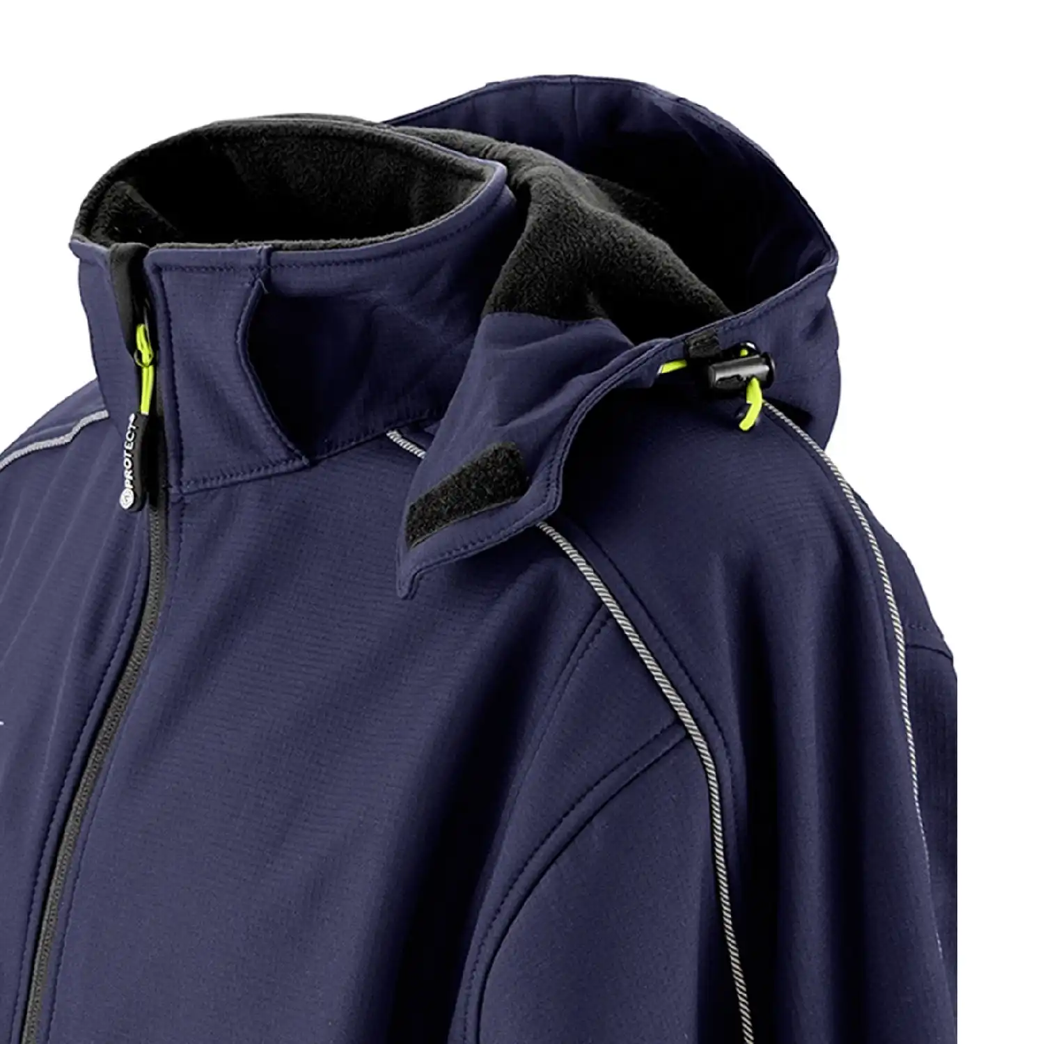 Workwear Softshell-Jacke "Montana" in marine/schwarz, M - Thumbnail 3