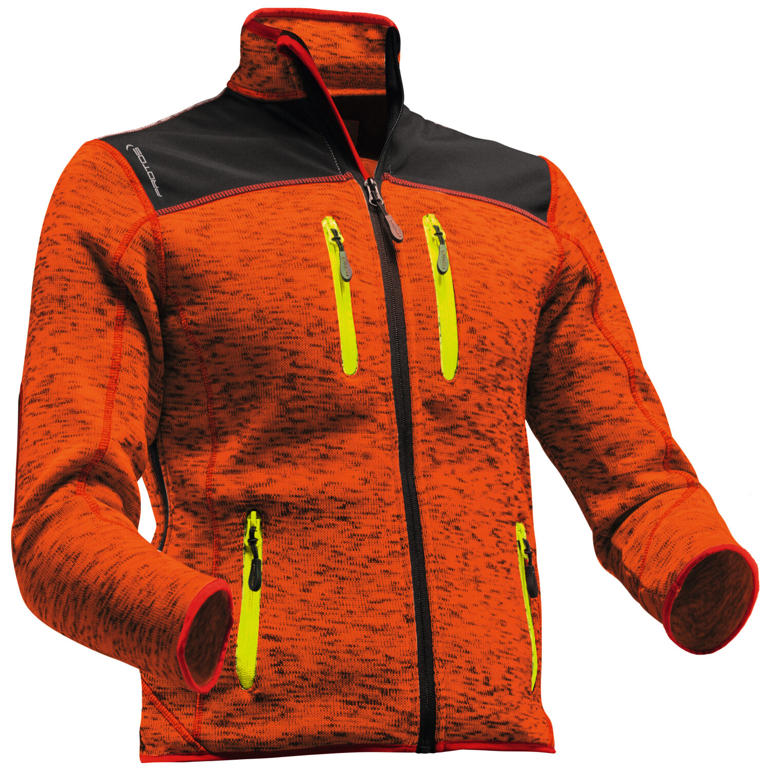 Inuit Jacke Kids "PROTOS®" in leuchtorange, S - Thumbnail 1