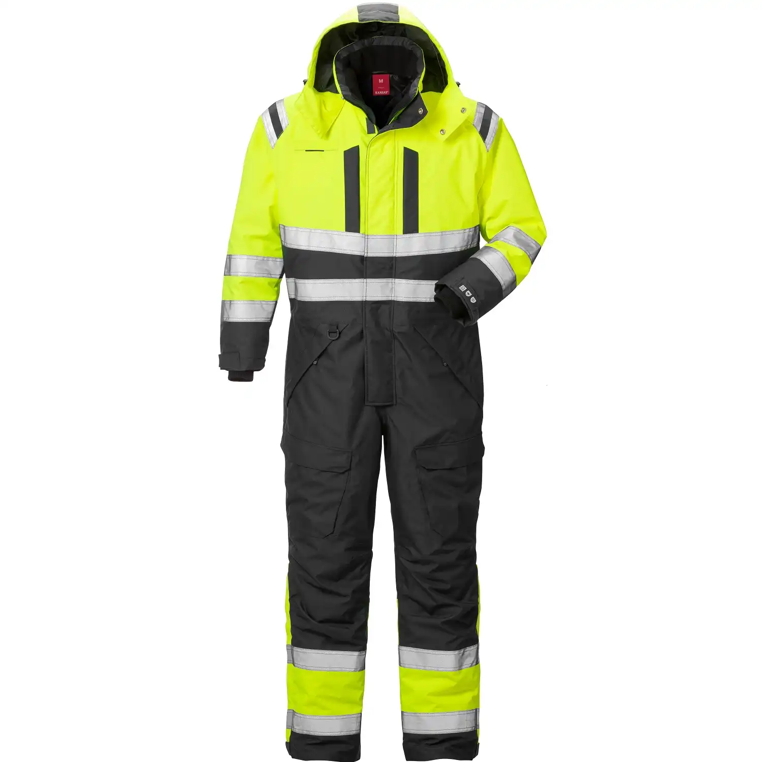Multinorm Winter-Overall "8015 GTT" in gelb/schwarz, L - Thumbnail 1