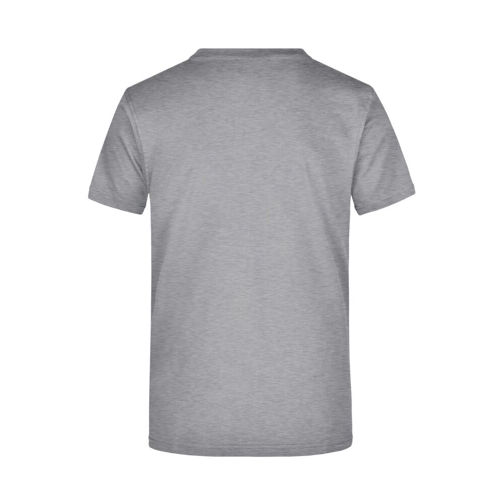 T-Shirt Round-T Heavy "JN002" in grey-heather, 3XL - Thumbnail 2