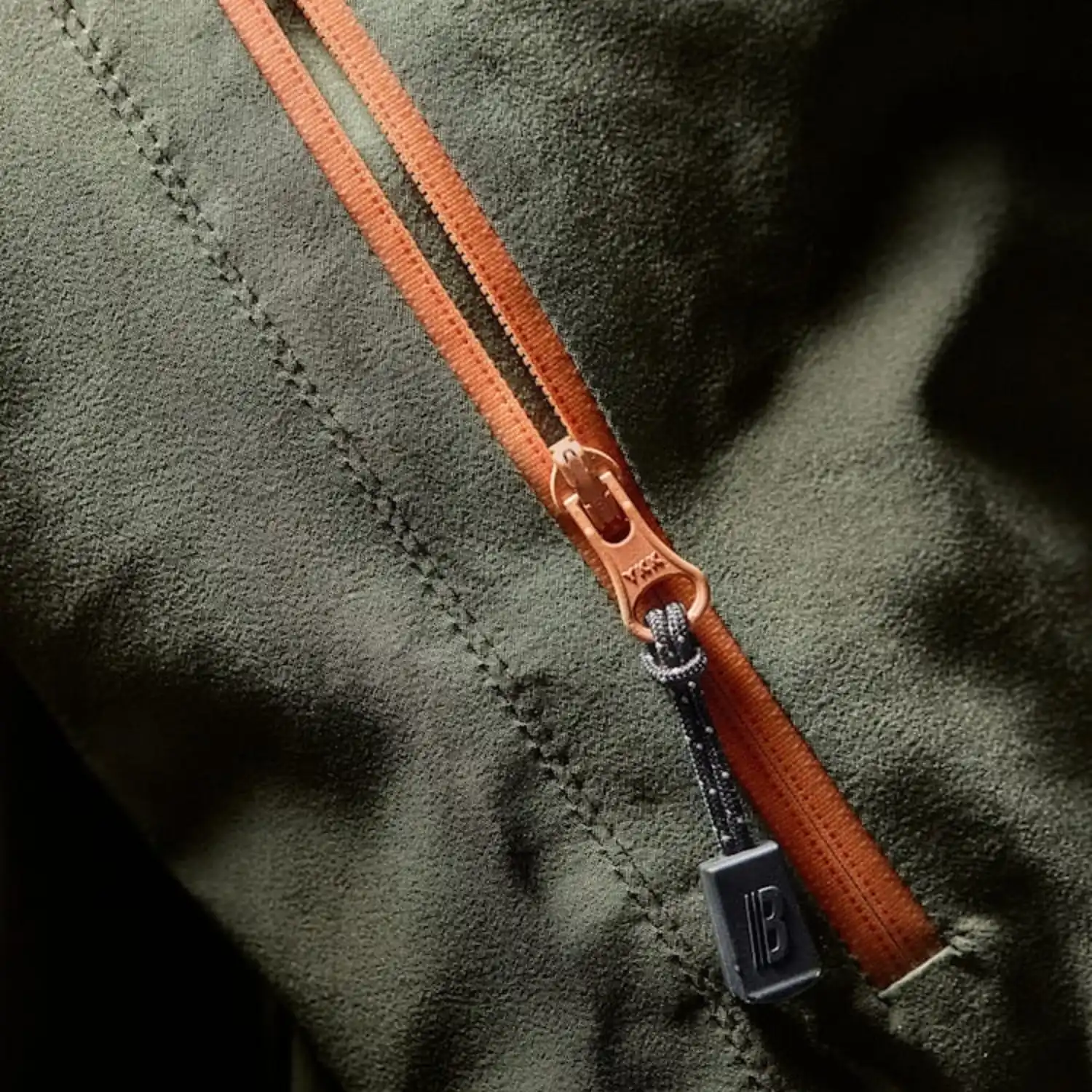 Shelljacke "STRIKER" in waldgrün/rost, M - Thumbnail 6