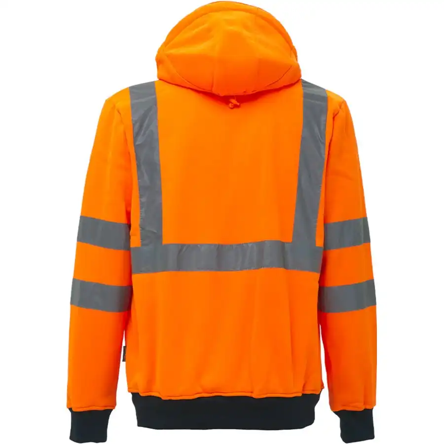 Warnschutz Kapuzen-Sweatjacke "MELODY"  in Orange, S (DE size: XS) - Thumbnail 2