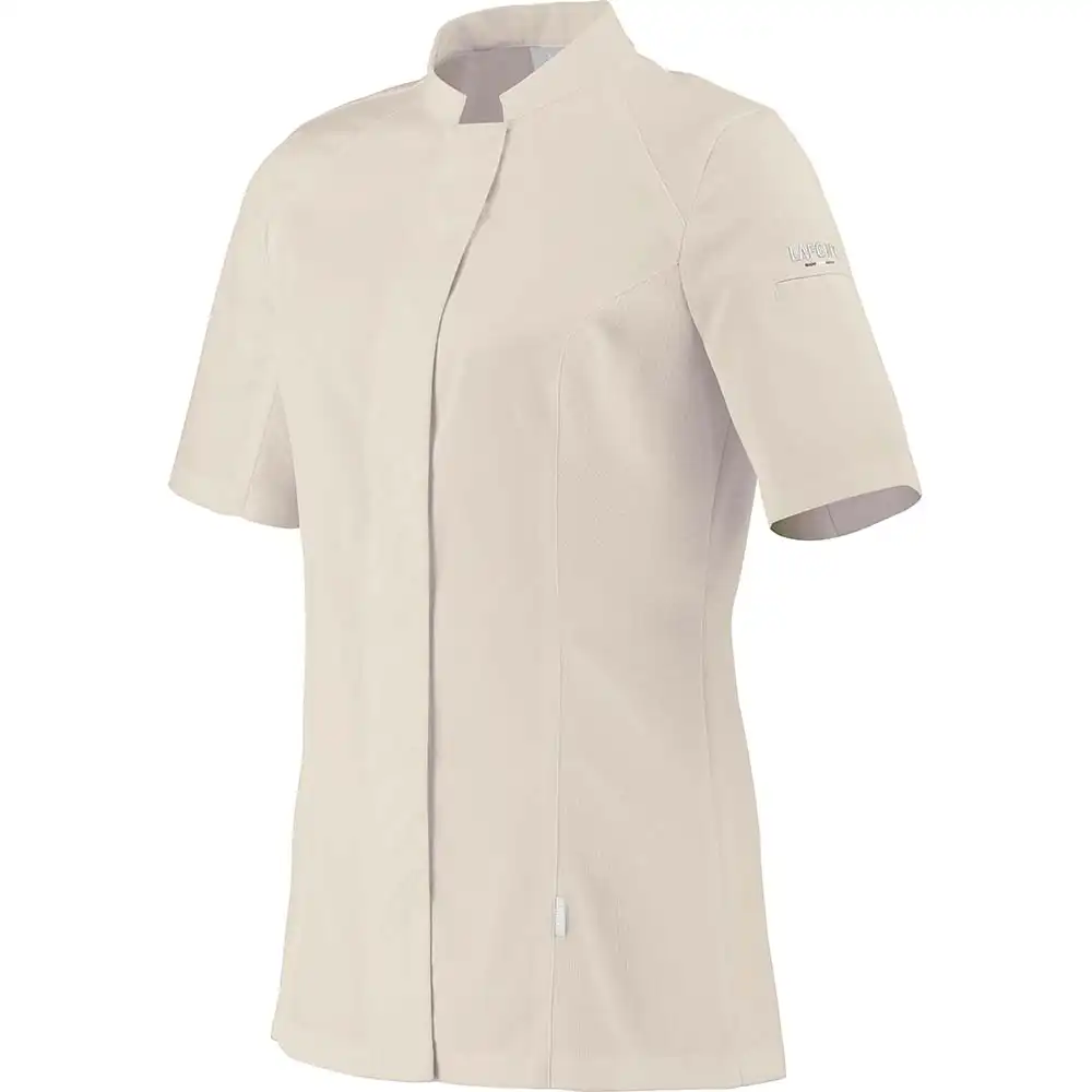 Kochhemd "PEPPER2" in beige, L - Thumbnail 2