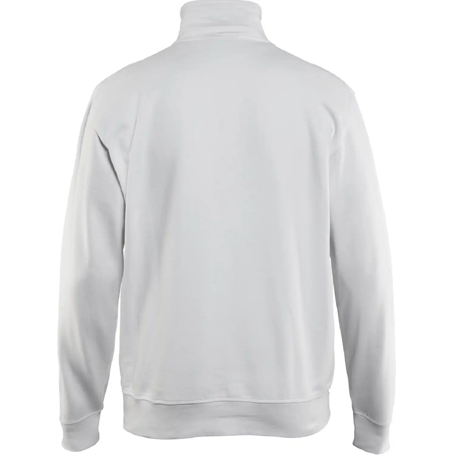 Sweatshirt mit Half-Zip "3369" in 4XL, Weiß - Thumbnail 2