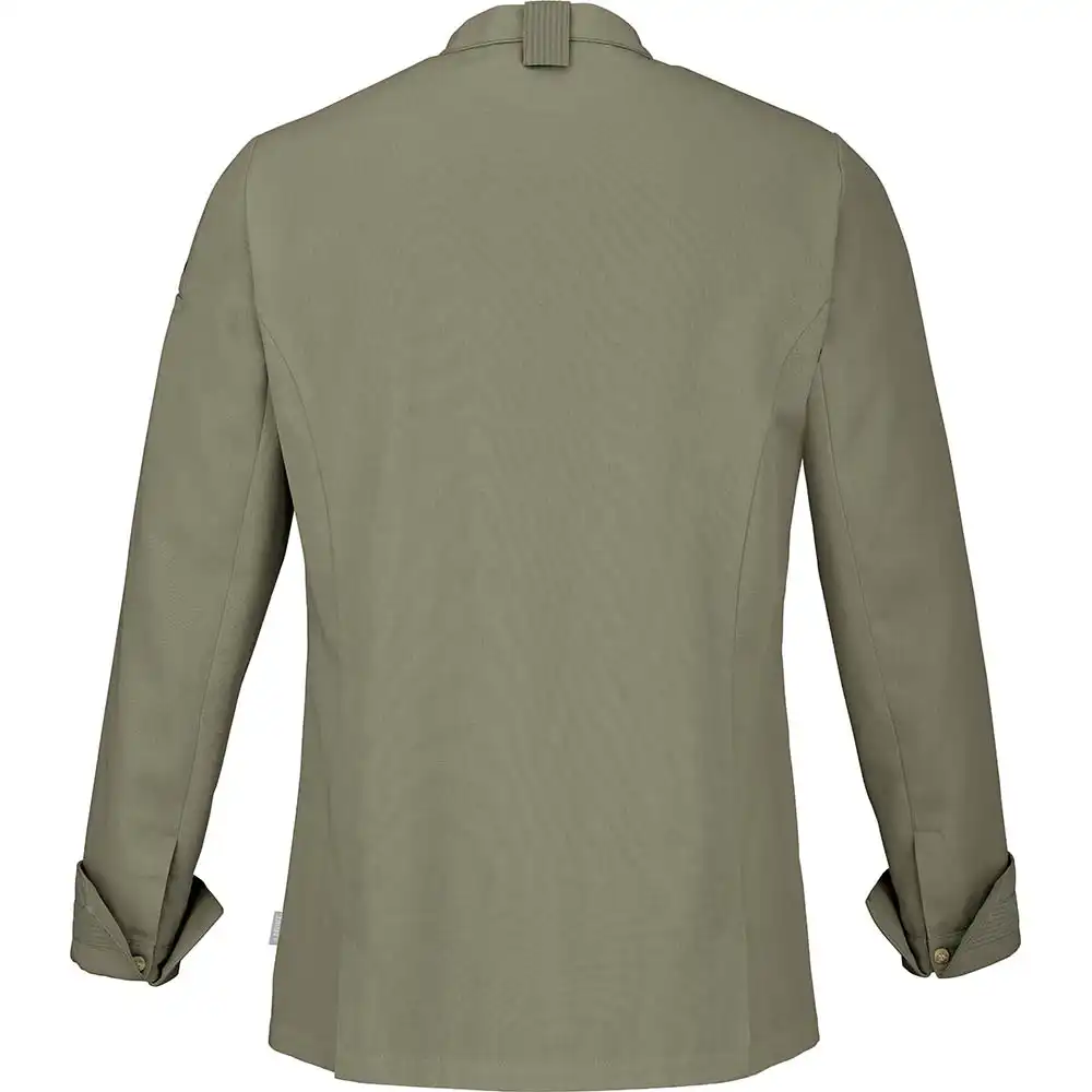Damen Kochjacke "GOMBO" in khaki, 48 - Thumbnail 3