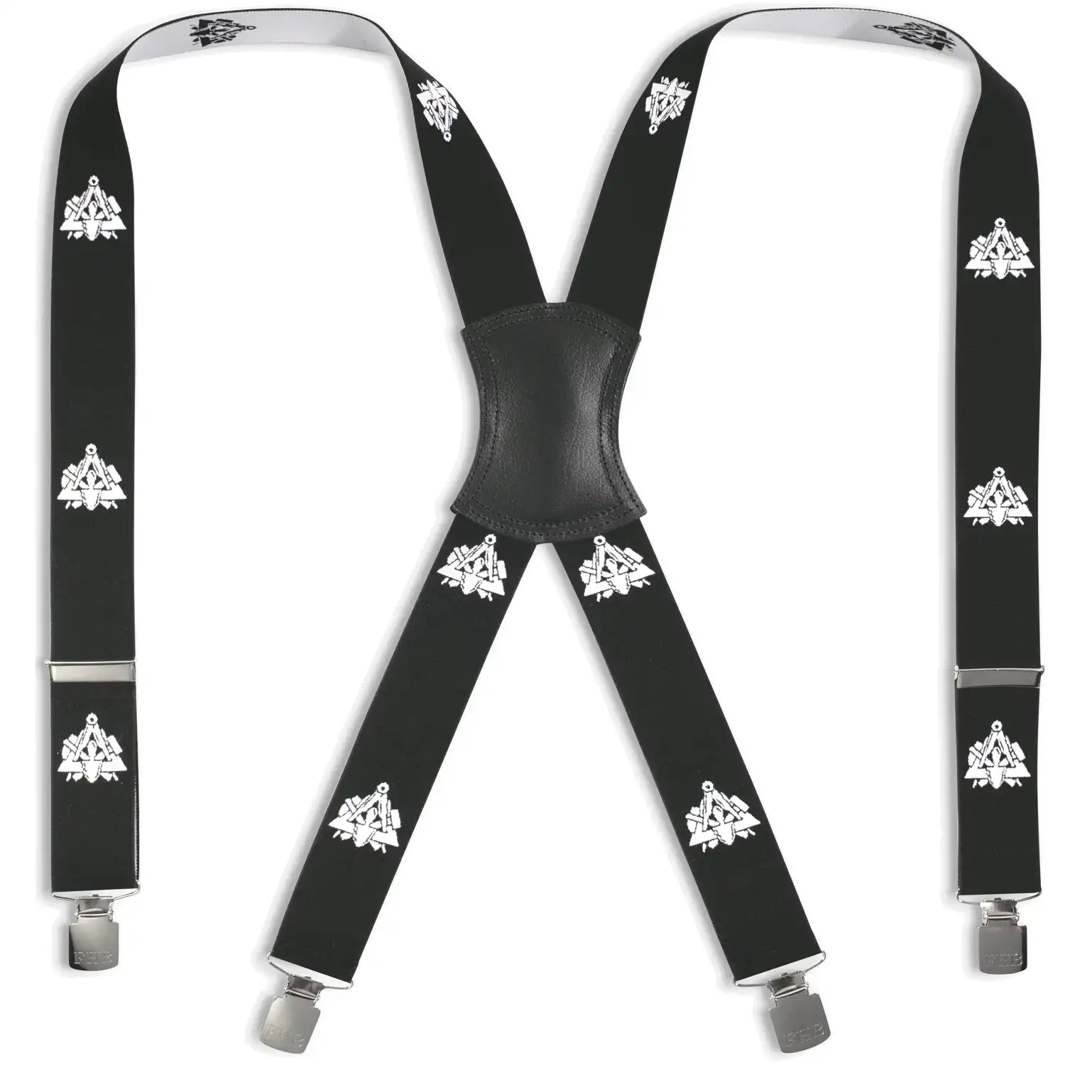 Hosenträger Maurer "ALEXANDER" 120 cm schwarz - Thumbnail 1