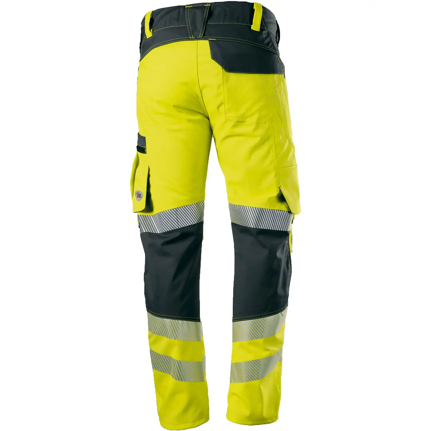Warnschutz Stretch Bundhose "2040-844" in warngelb/anthrazit, 44 - Thumbnail 2