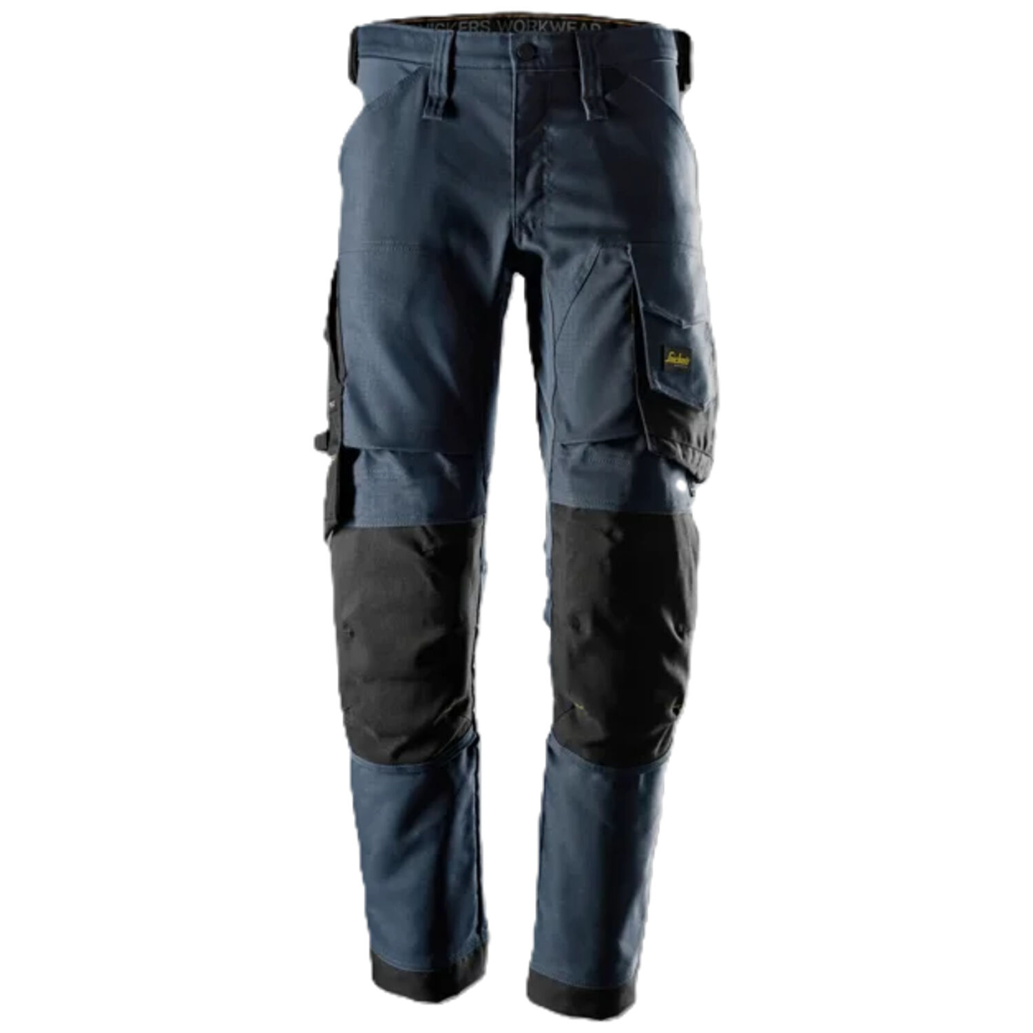 Canvas Stretch Arbeitshose "6344" in marine/schwarz, 48 - Thumbnail 1