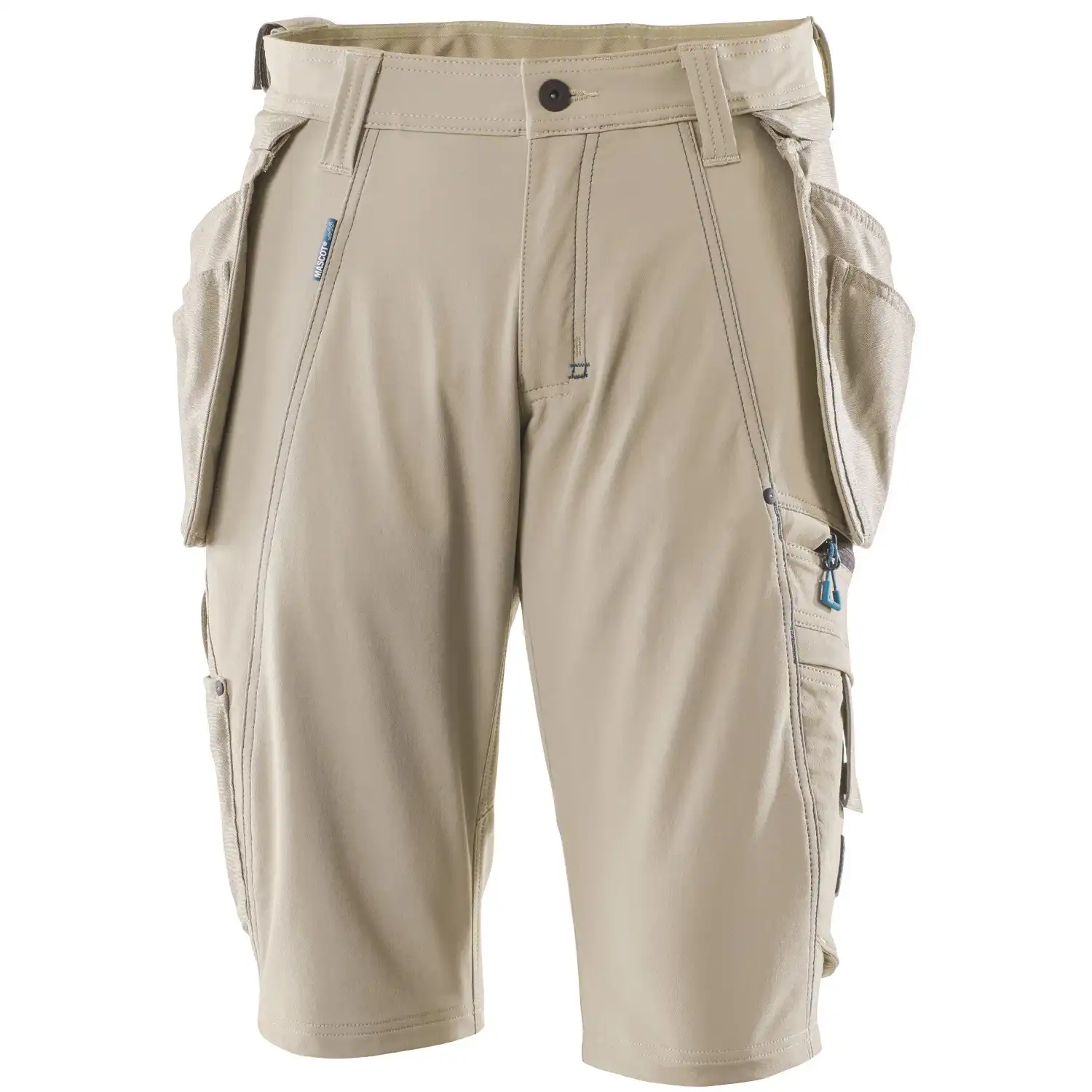 Shorts "ADVANCED" in hellkhaki, C42 (EU 42) - Bild 1