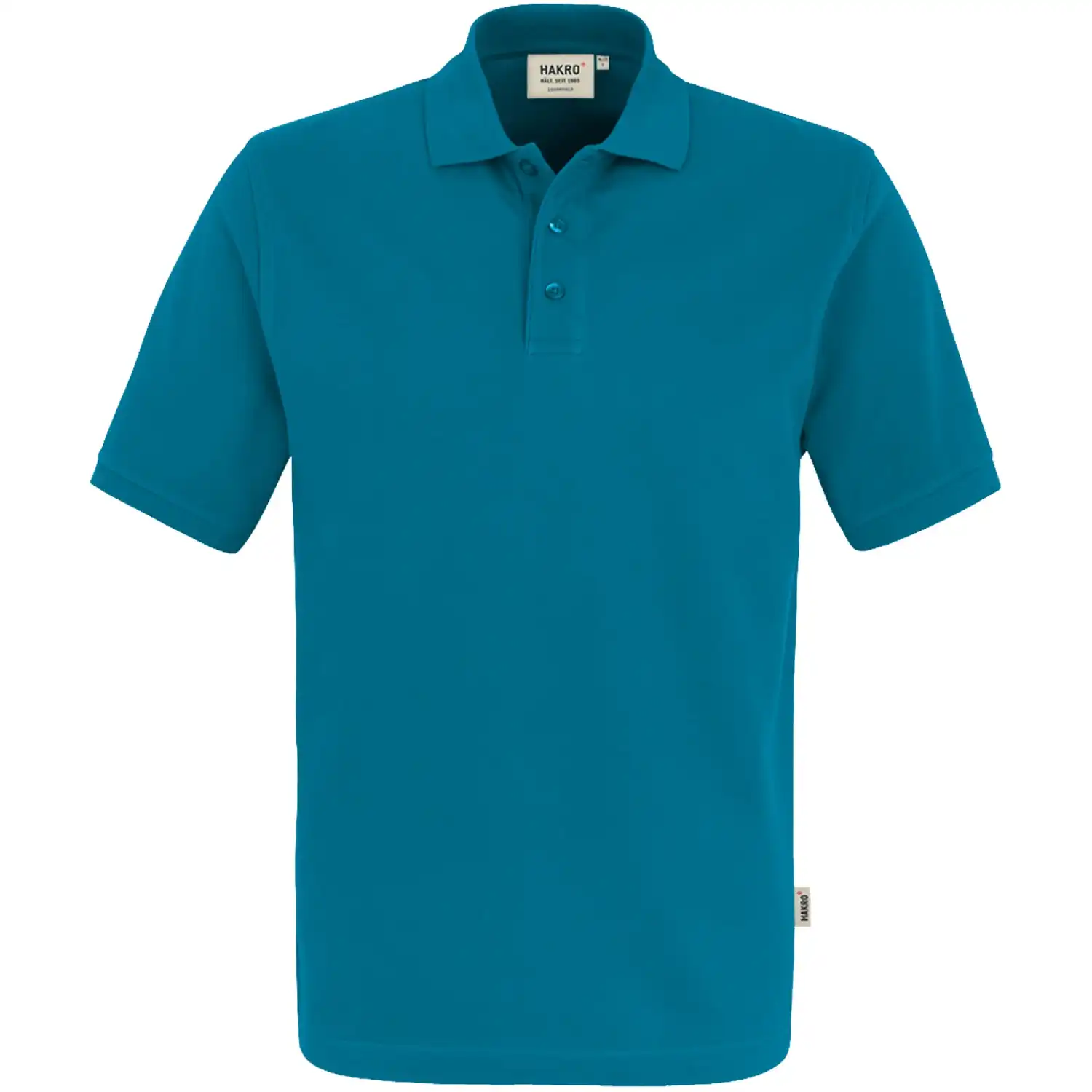 Polo-Shirt "TOP" 800 200g/m² in petrol, L - Thumbnail 1
