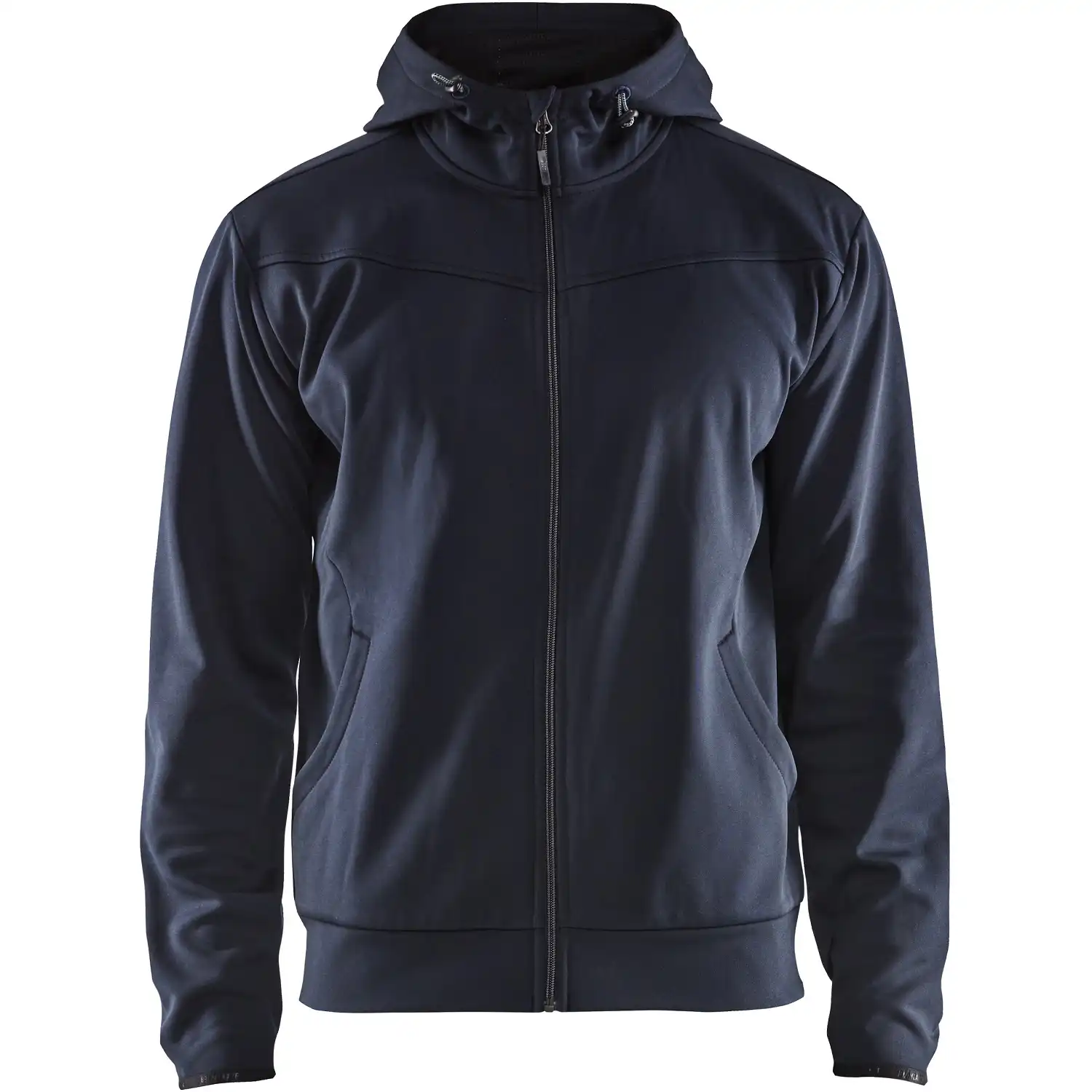 Kapuzen-Sweatjacke "3363" in Dunkelmarine/Schwarz, L - Thumbnail 1