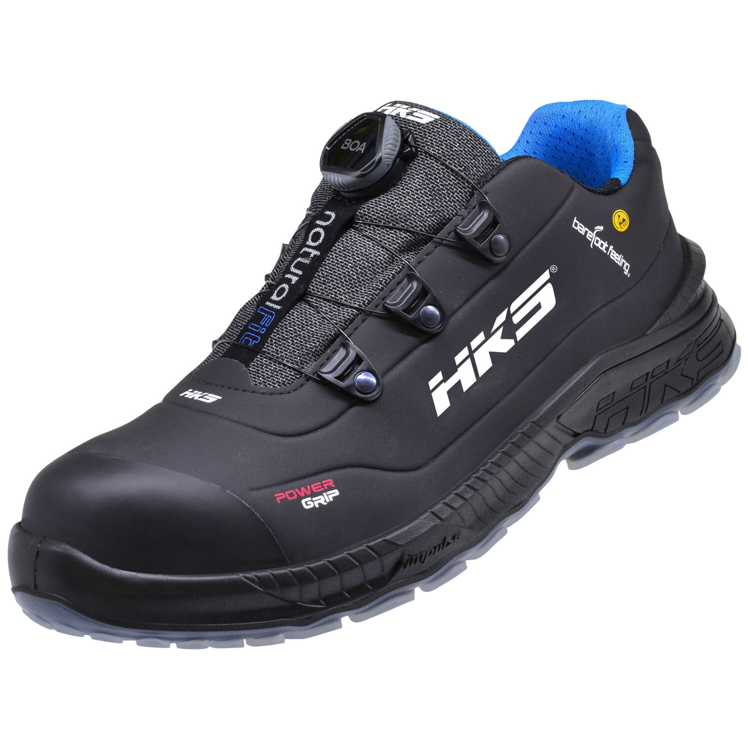 Barfuß Sicherheitshalbschuhe S3 "BFS 70 BOA" in 36 - Thumbnail 1