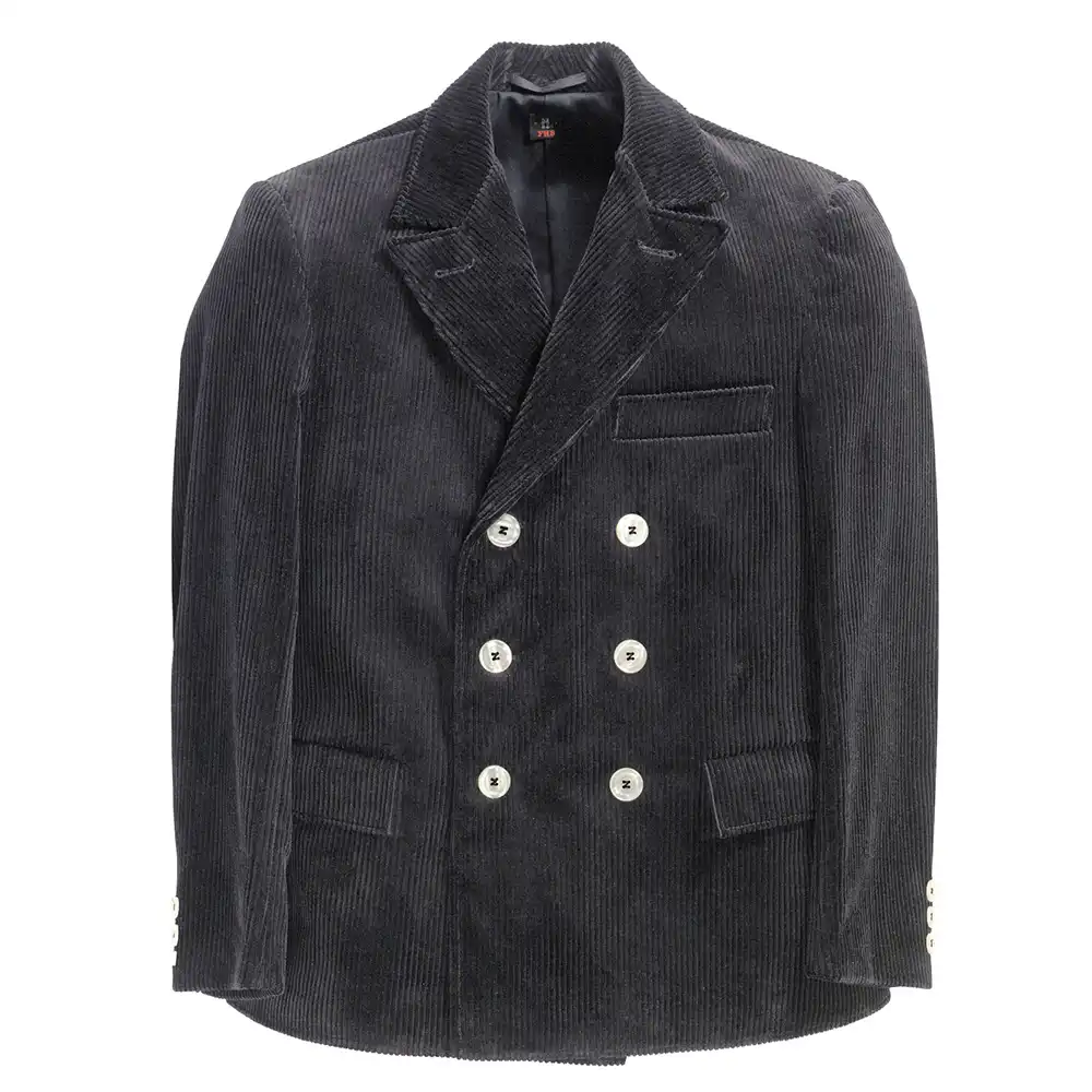 Zunftsakko Trenkercord "UWE" schwarz in 60 - Thumbnail 1