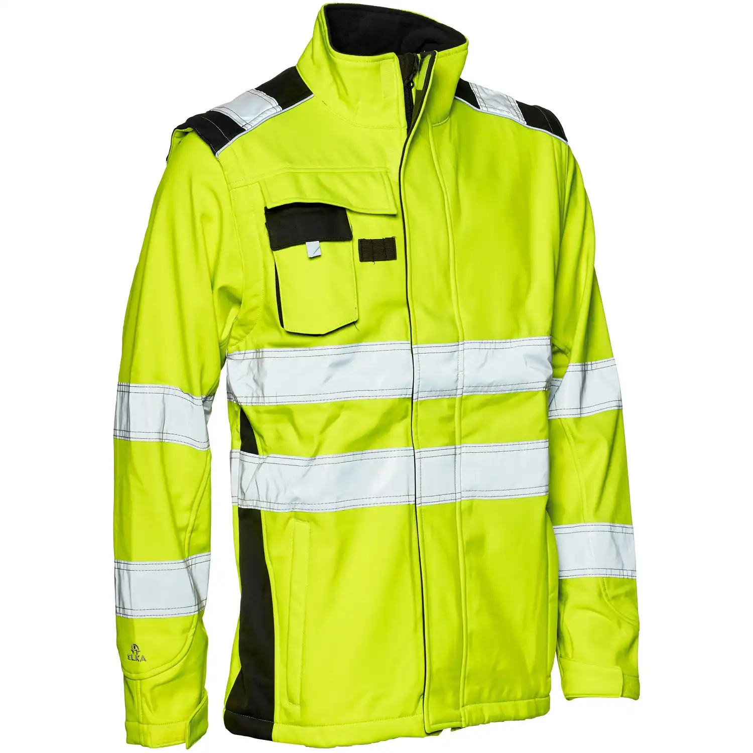 Warnschutz Softshelljacke "116504R" Visible Xtreme Kl. 3 in fluorgelb, S - Bild 1