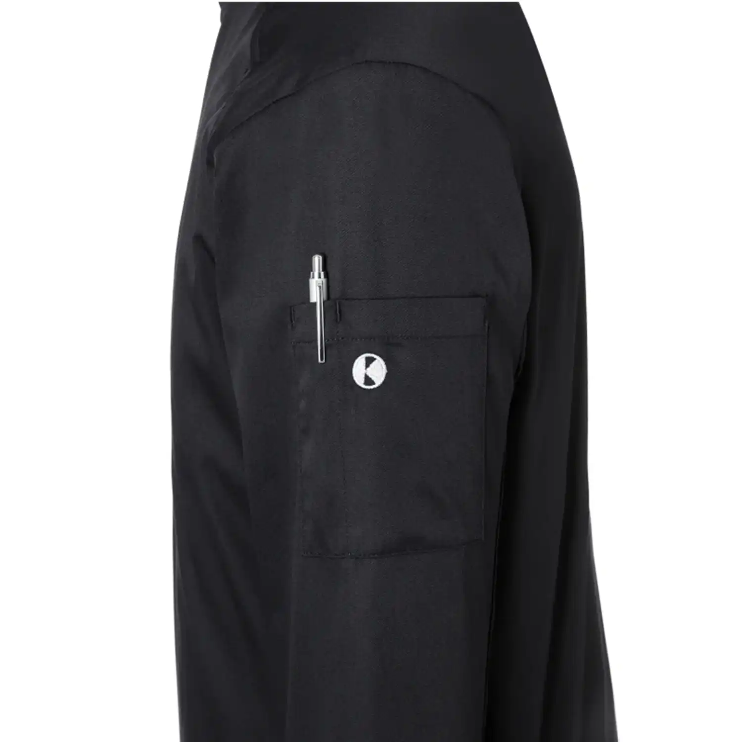 Herren Kochjacke Noah "JM 25" in schwarz, 48 - Thumbnail 5