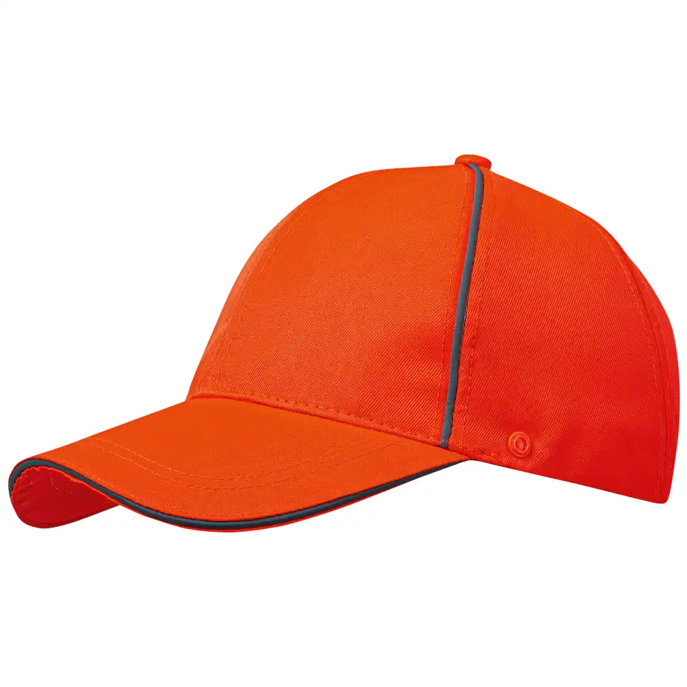 Hi-Viz Cap m. Nackenschutz KOLJA UV-Schutz  in Orange - Thumbnail 2
