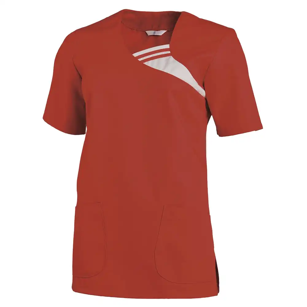 Damen-Schlupfjacke Halbarm "08/1255" in Rot, L - Thumbnail 1